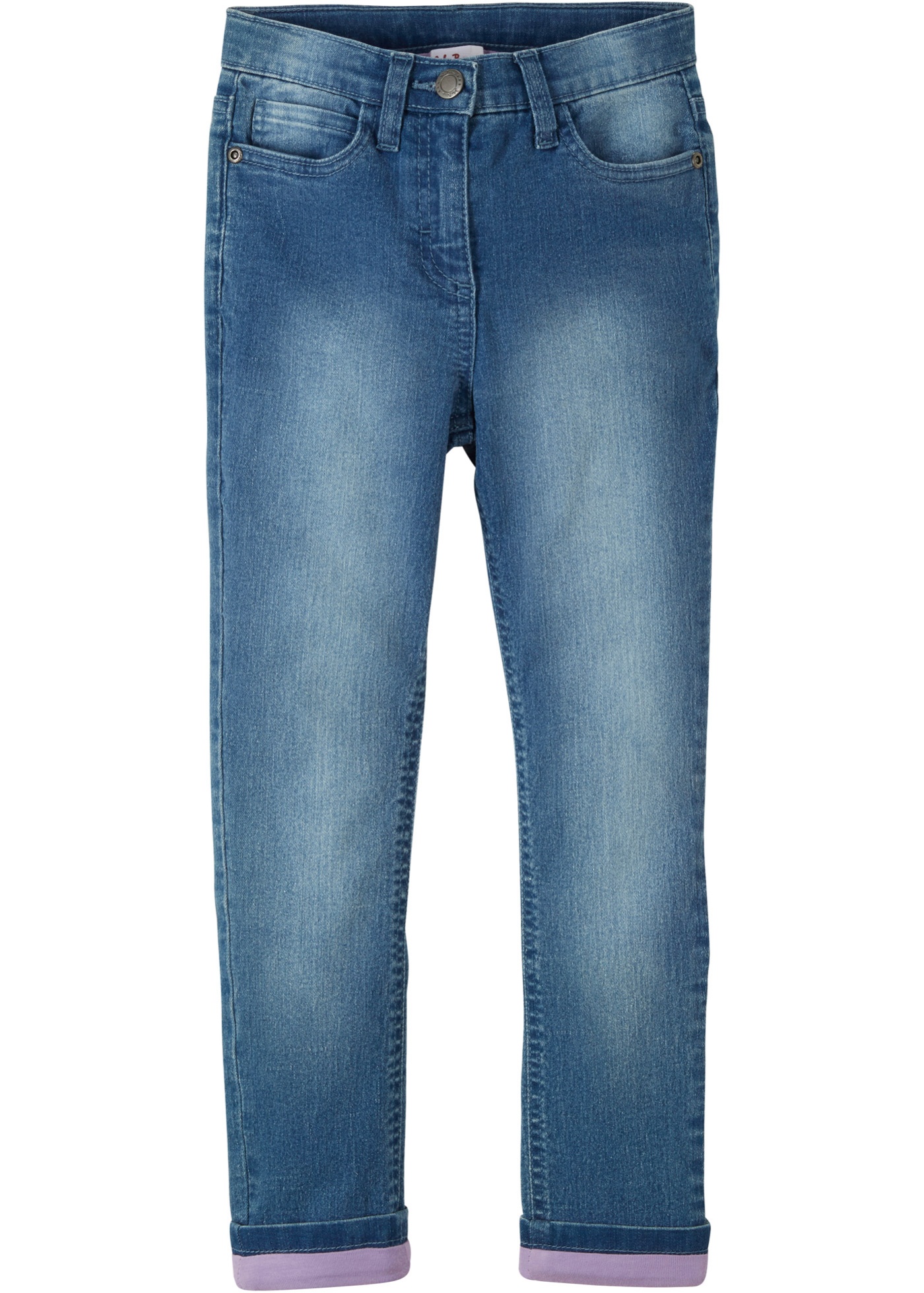 Dievčenské termo džínsy s džínsovou podšívkou