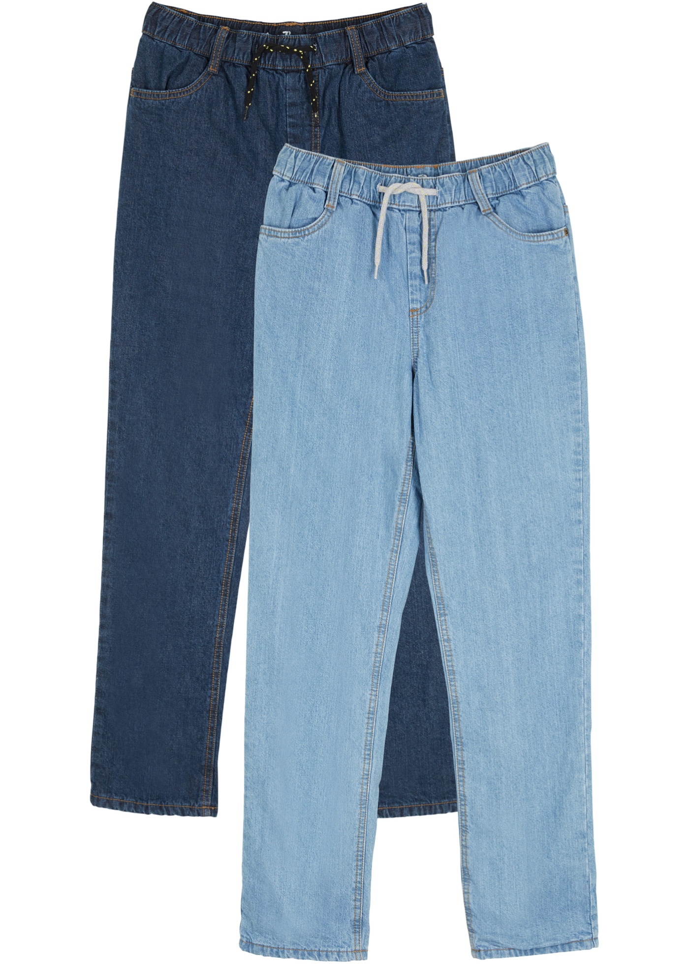 Termo džínsy, pre chlapcov, Loose Fit (2 ks v balení)