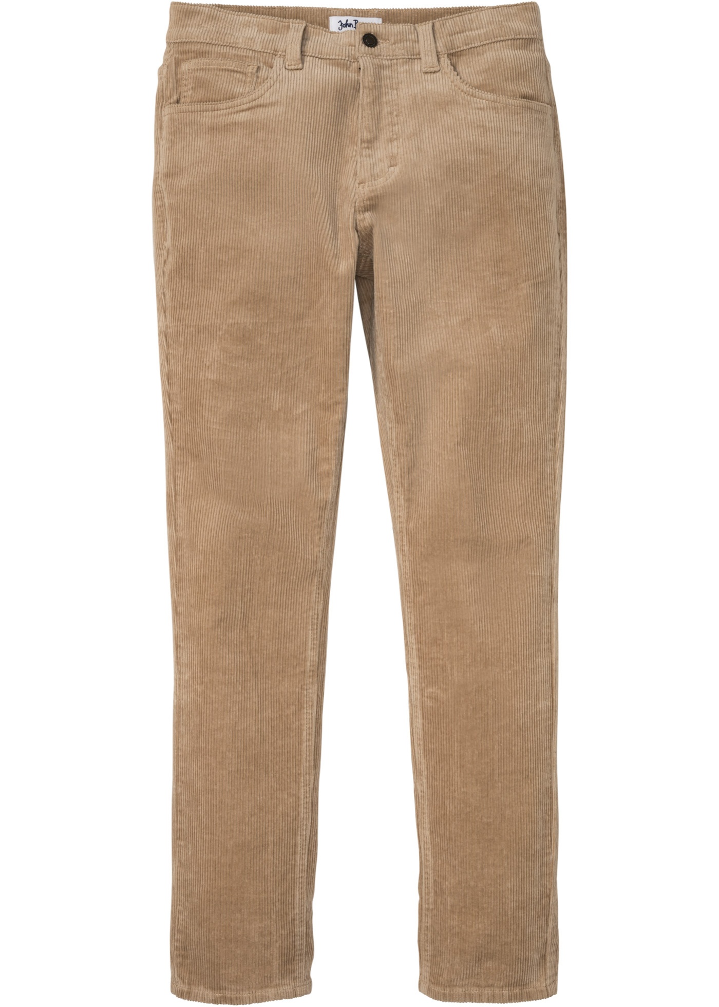 Strečové kordové nohavice, Classic Fit, Tapered