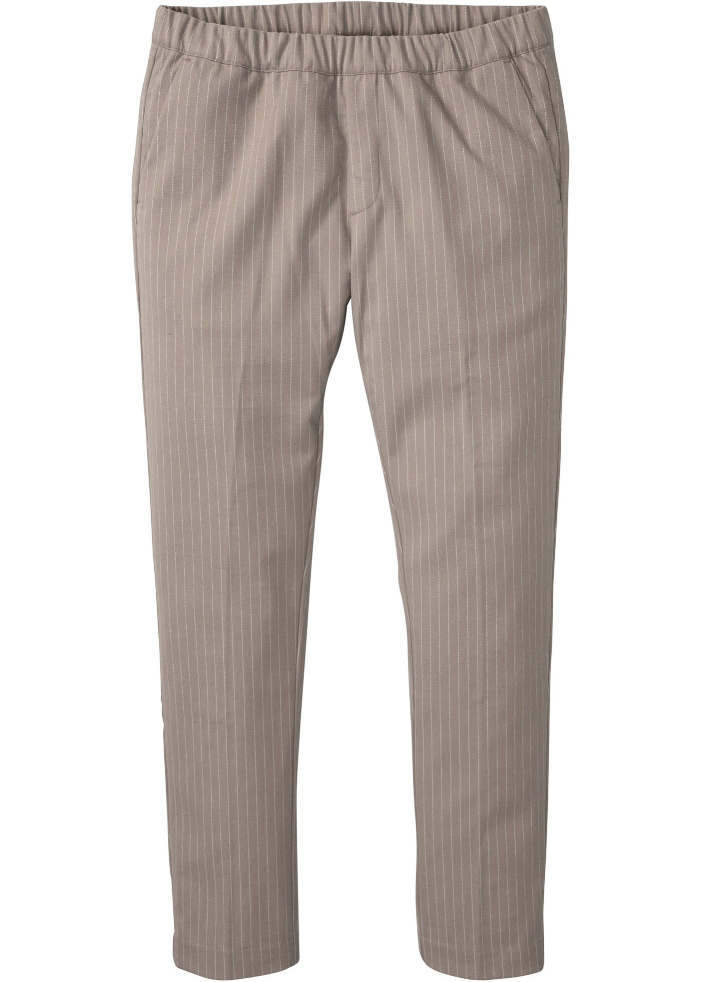 Chino nohavice s elastickým pásom, Regular Fit, recyklovaný polyester, tapered