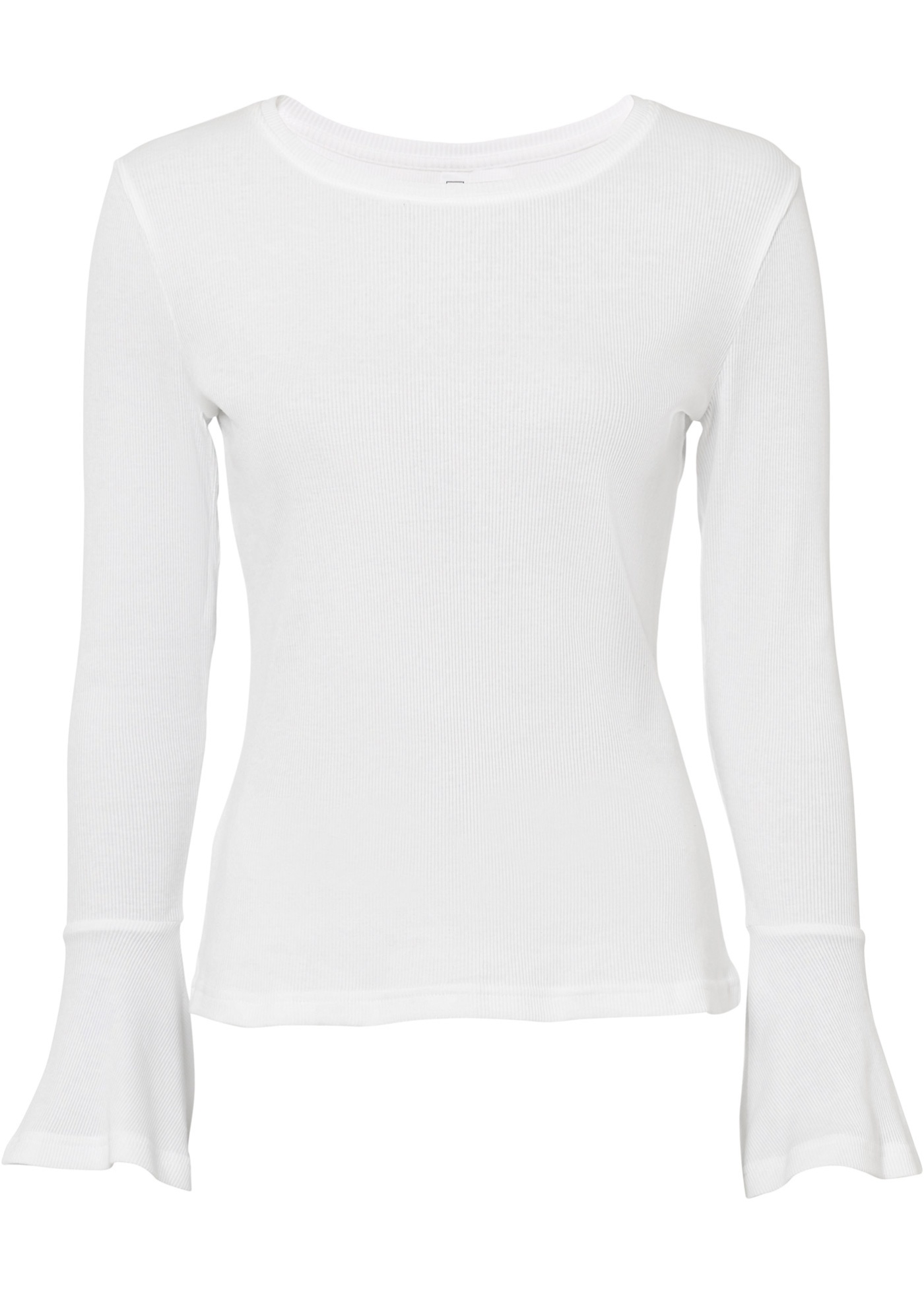 Vrúbkované tričko s rozšírenými rukávmi z bio bavlny Cradle to Cradle Certified® Silber