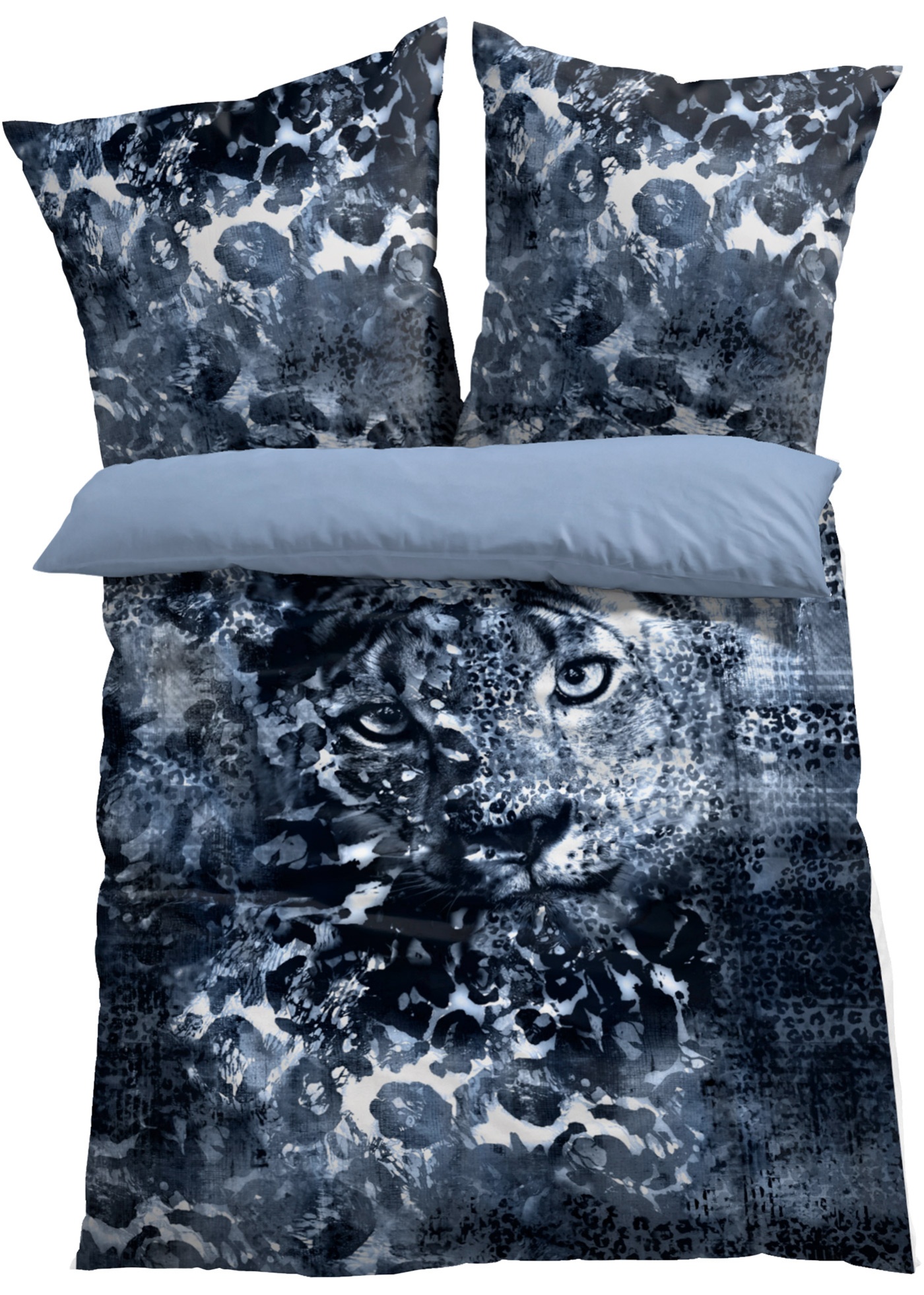 Obojstranná posteľná bielizeň s motívom divokých mačiek