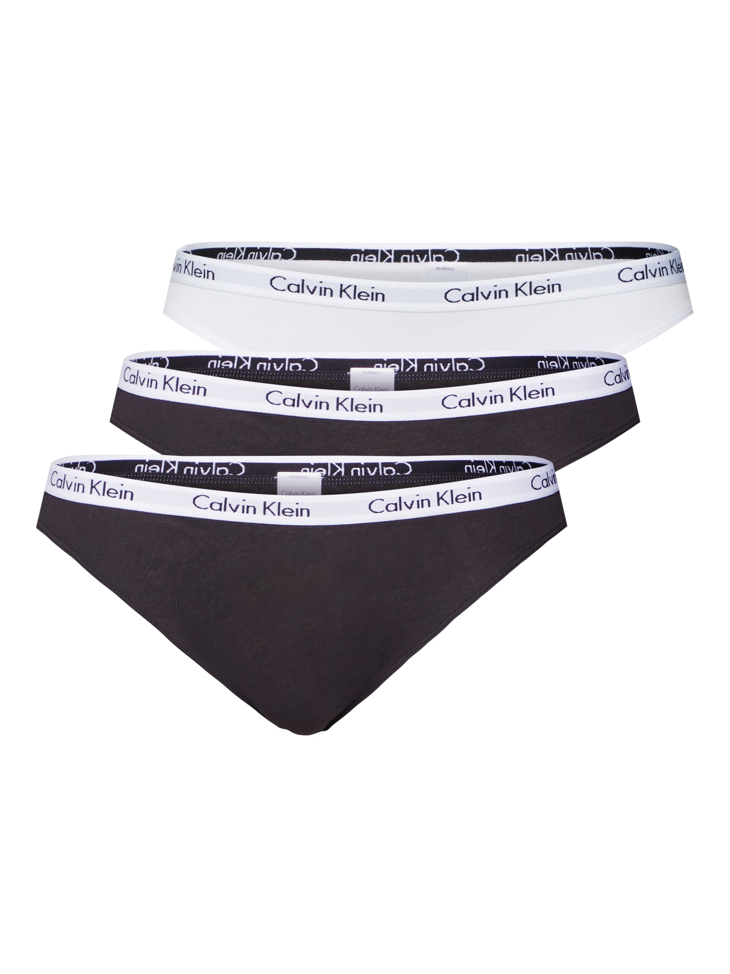 Nohavičky čierna biela Calvin Klein Underwear