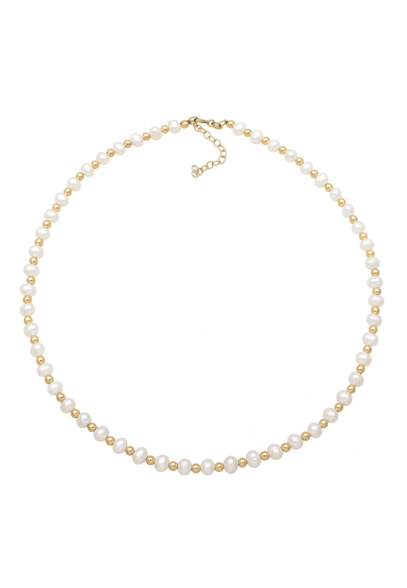 Retiazka zlatá perlovo biela ELLI PREMIUM