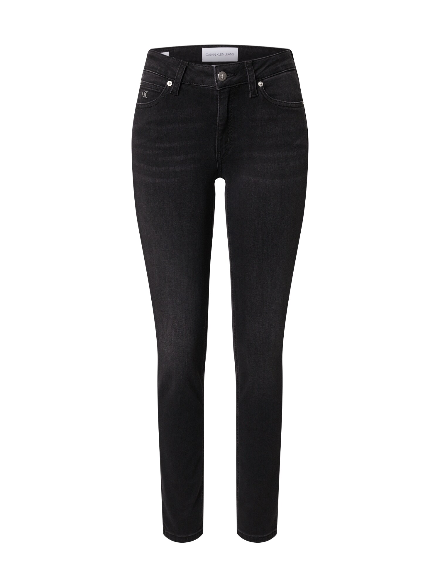Džínsy čierna Calvin Klein Jeans