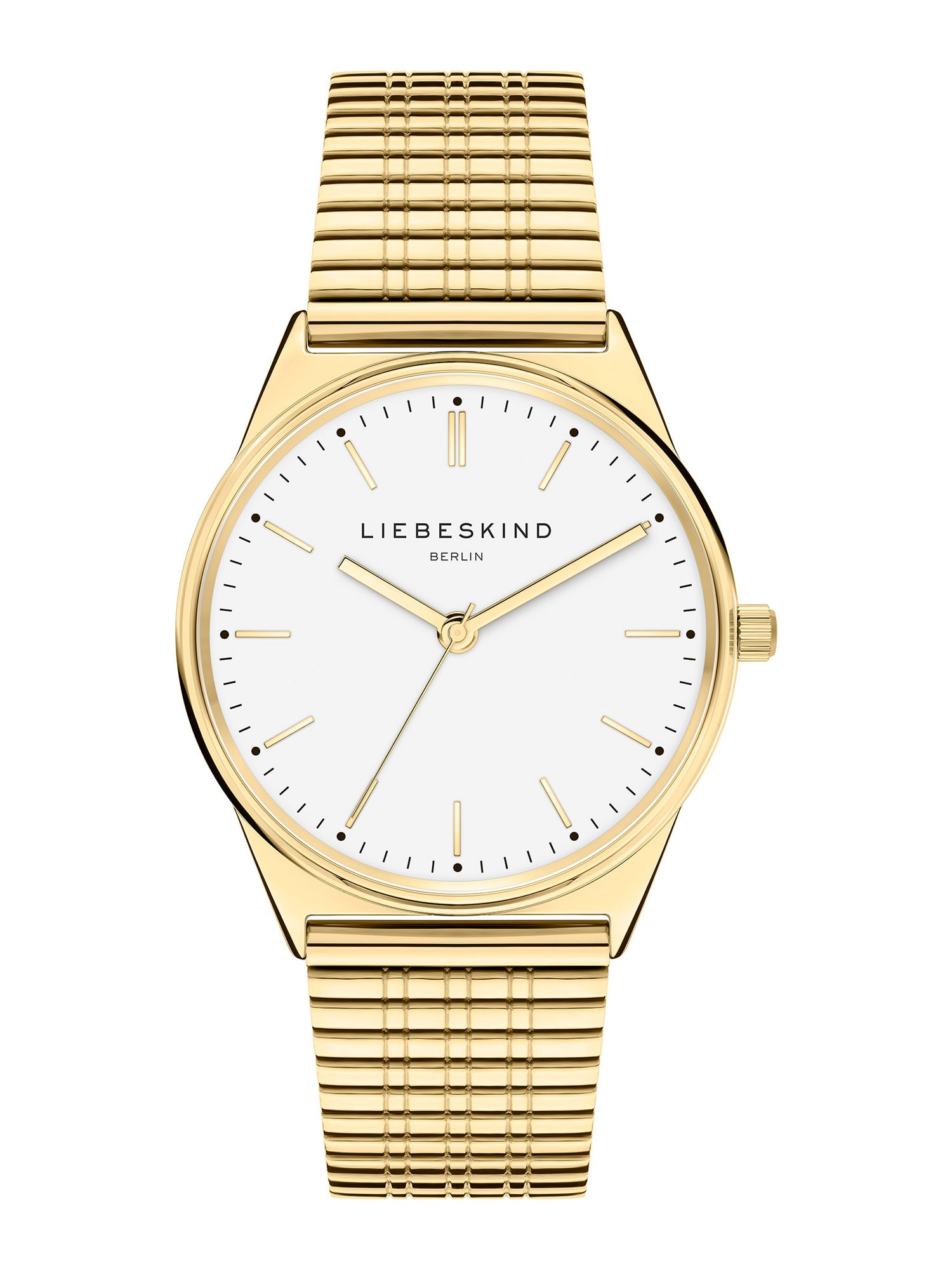 Analógové hodinky zlatá biela Liebeskind Berlin