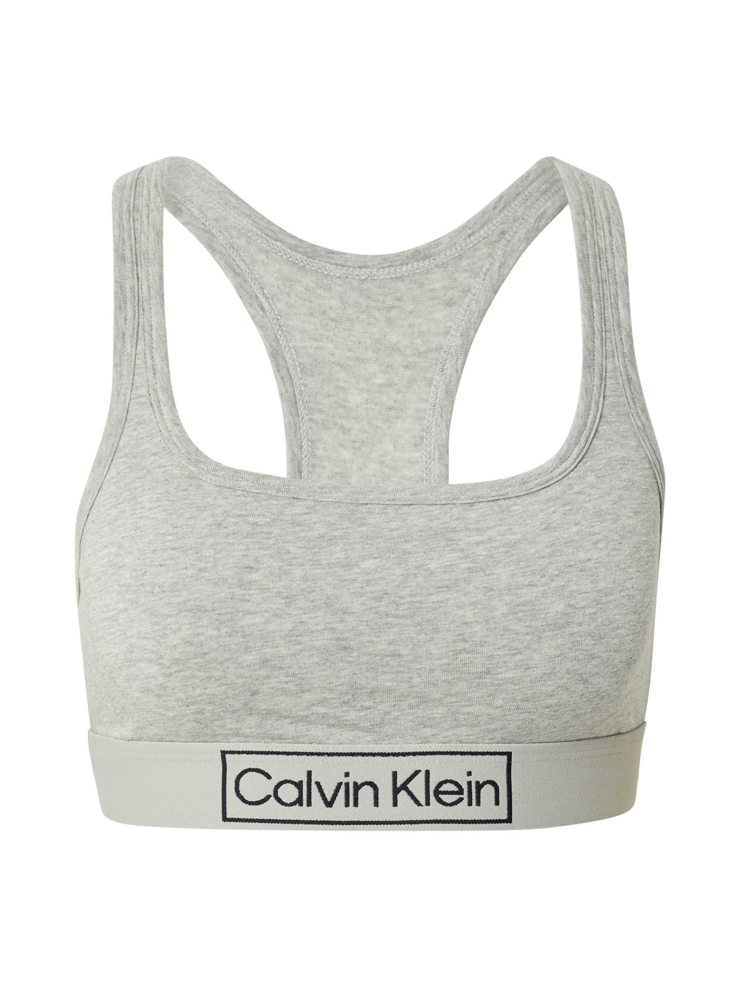 Podprsenka sivá sivá melírovaná čierna Calvin Klein Underwear