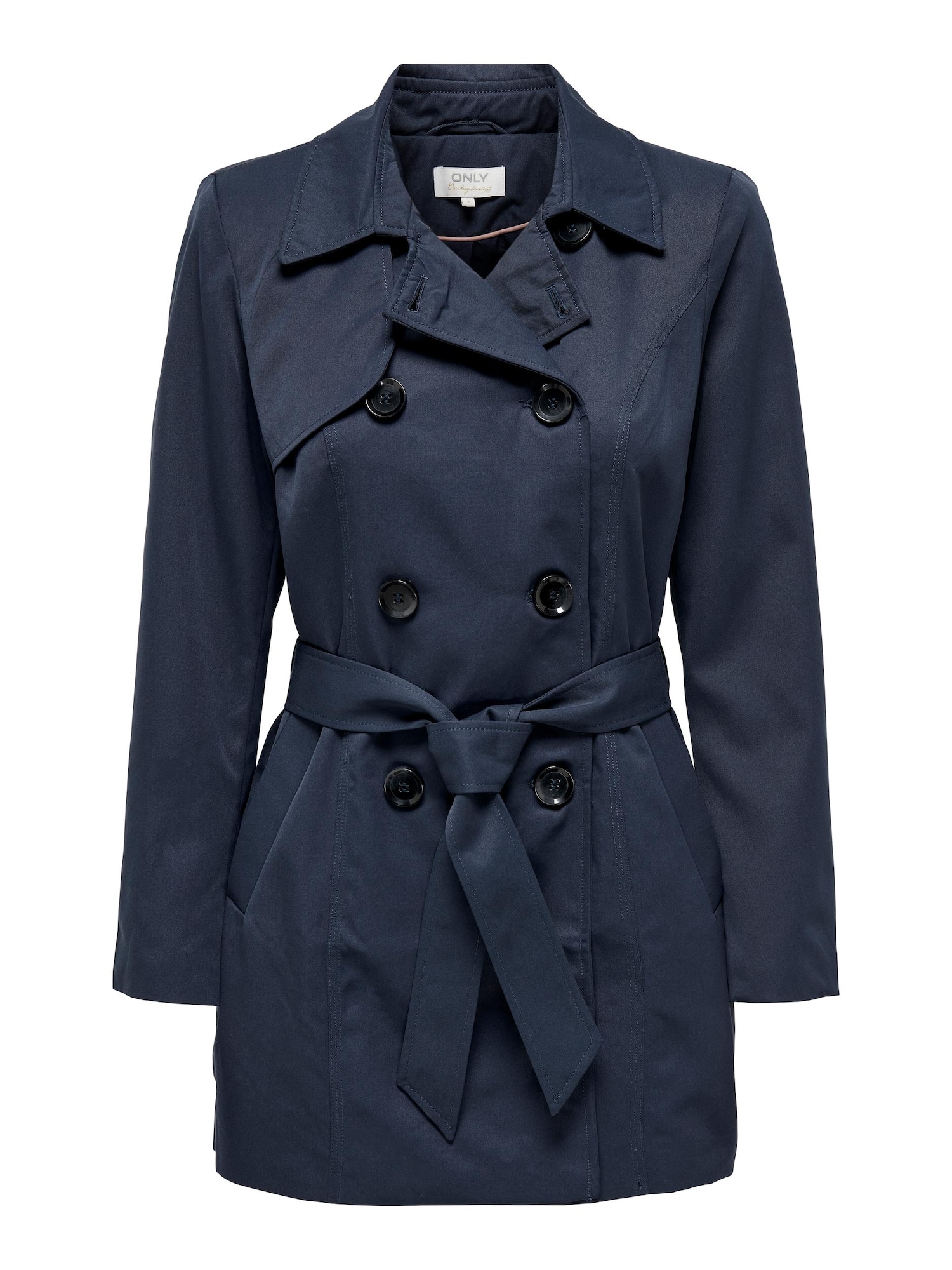 Prechodný kabát Valerie námornícka modrá ONLY