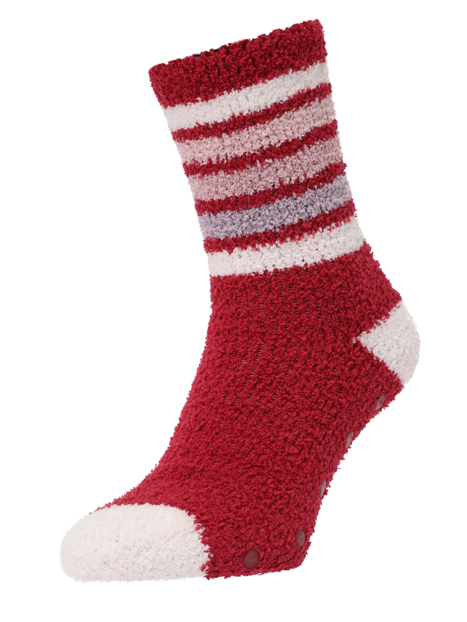 Ponožky orgovánová ružová červeno-fialová biela PJ Salvage