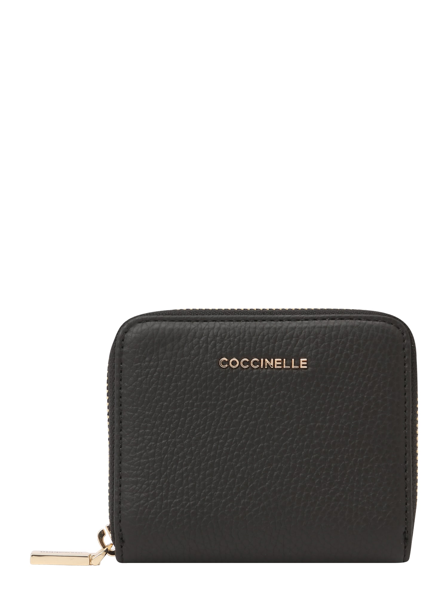Peňaženka zlatá čierna Coccinelle