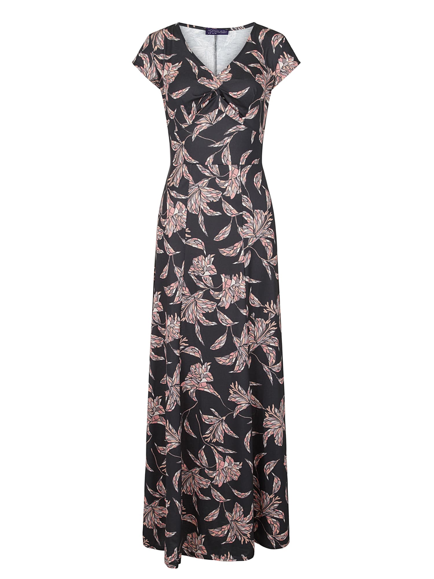 Letné šaty Gemma sivá levanduľová ružová čierna biela HotSquash