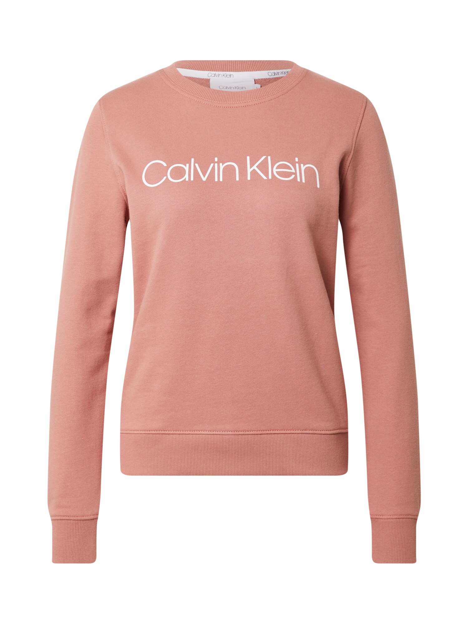 Mikina staroružová biela Calvin Klein