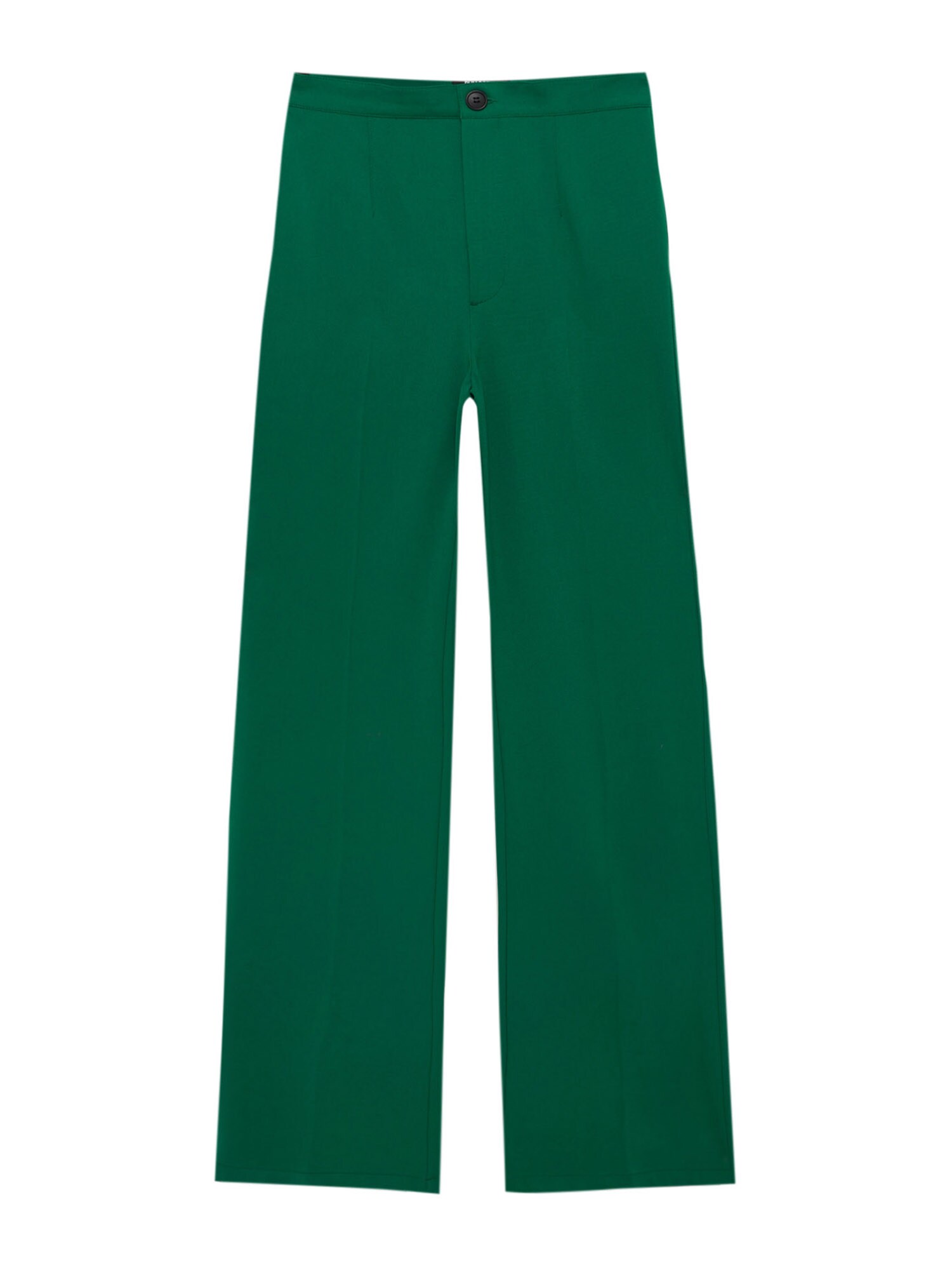 Nohavice s pukmi zelená PullBear