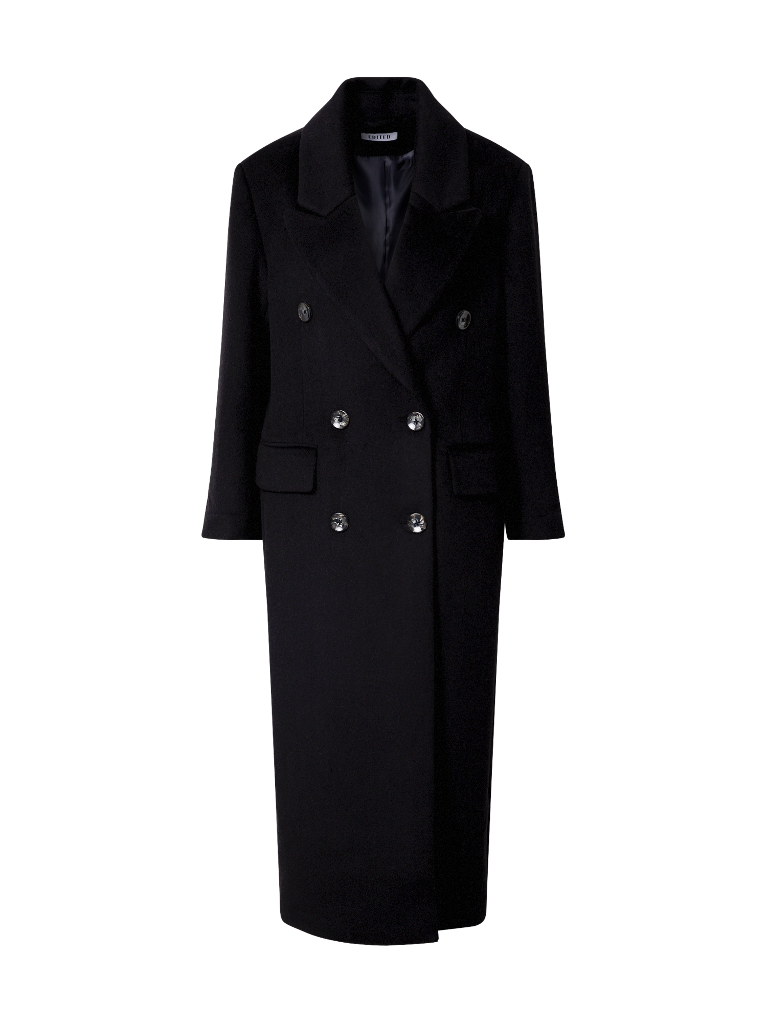 Prechodný kabát Doreen čierna EDITED