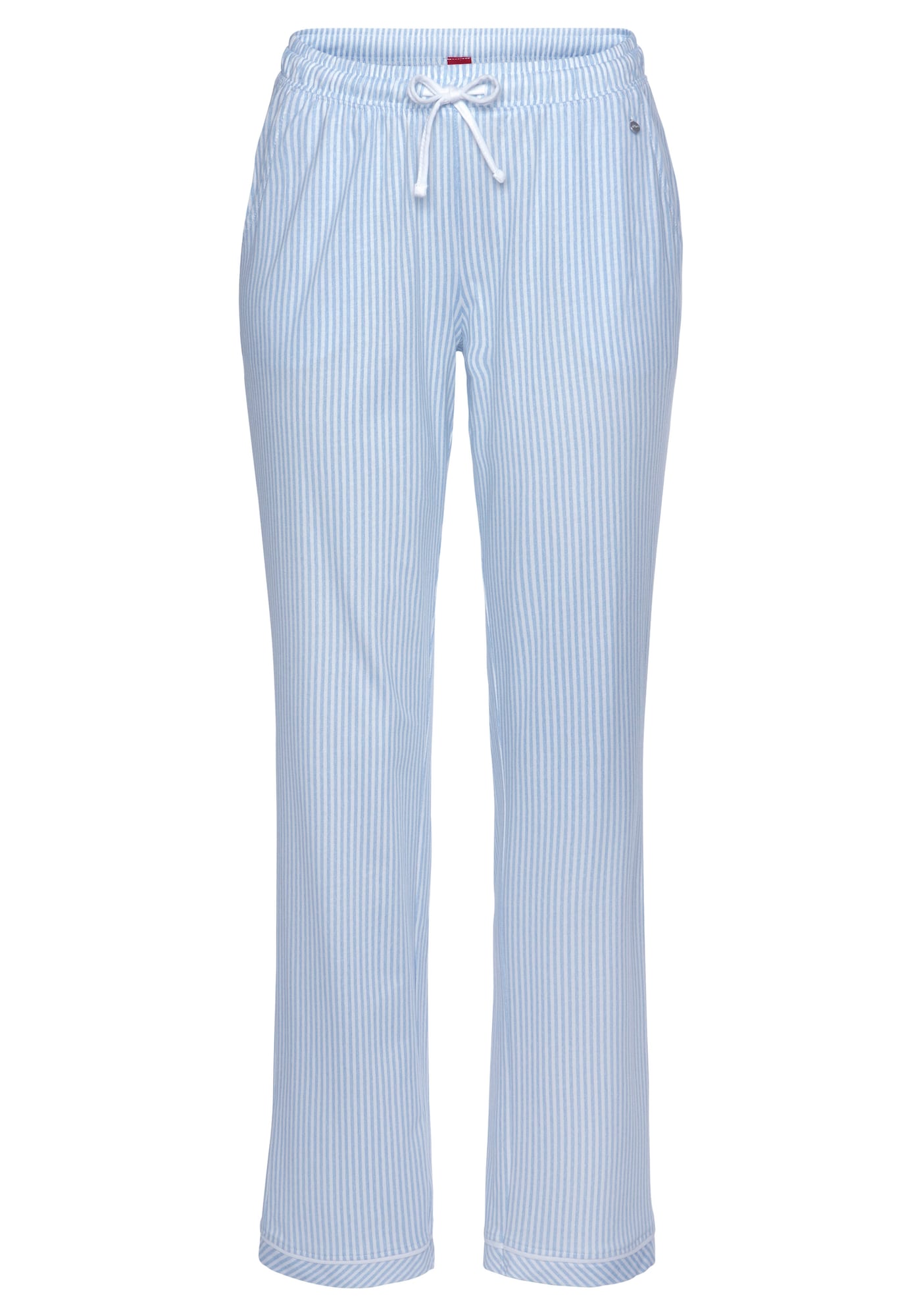 Pyžamové nohavice svetlomodrá biela s.Oliver