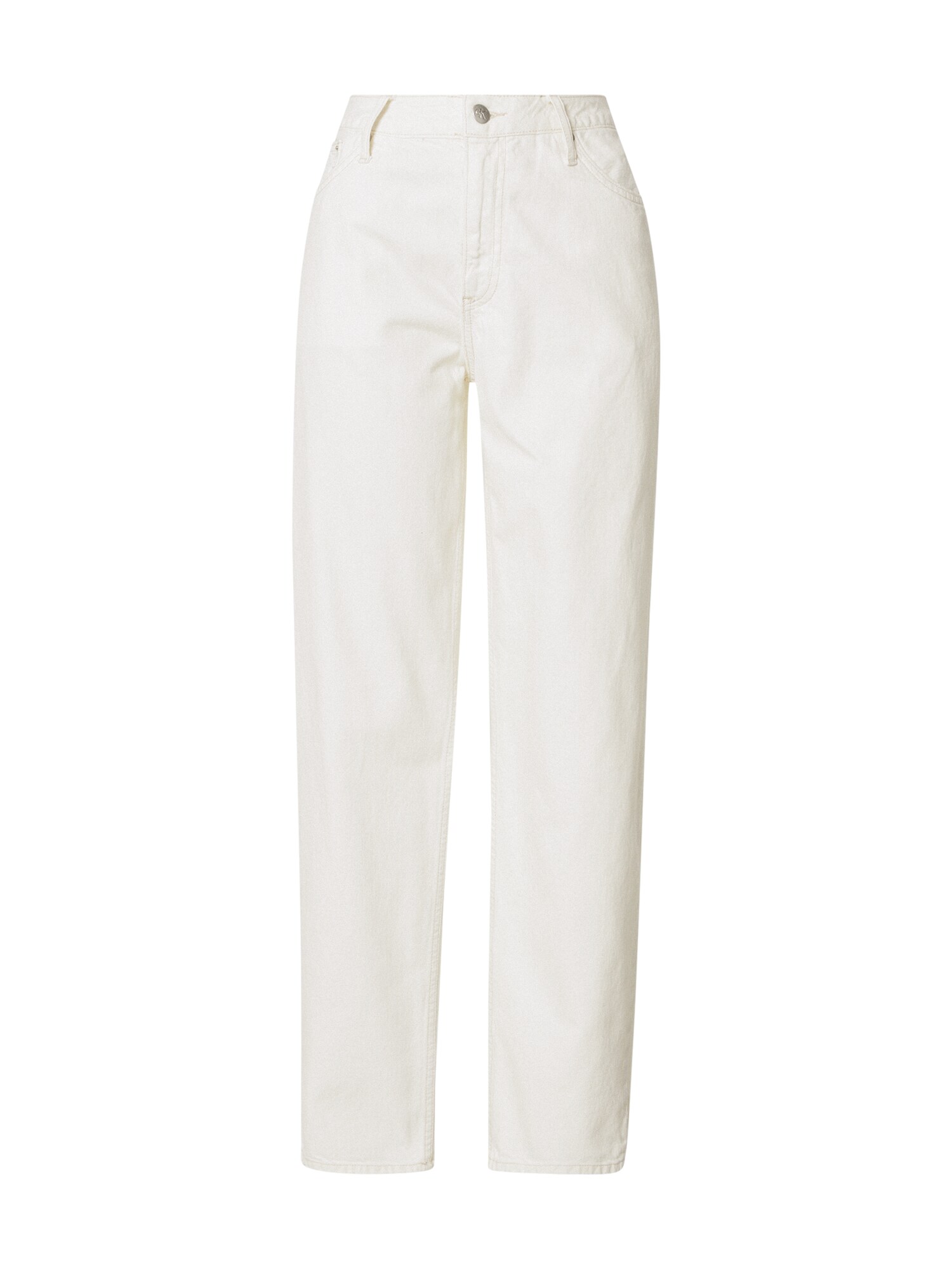 Džínsy šedobiela Calvin Klein Jeans
