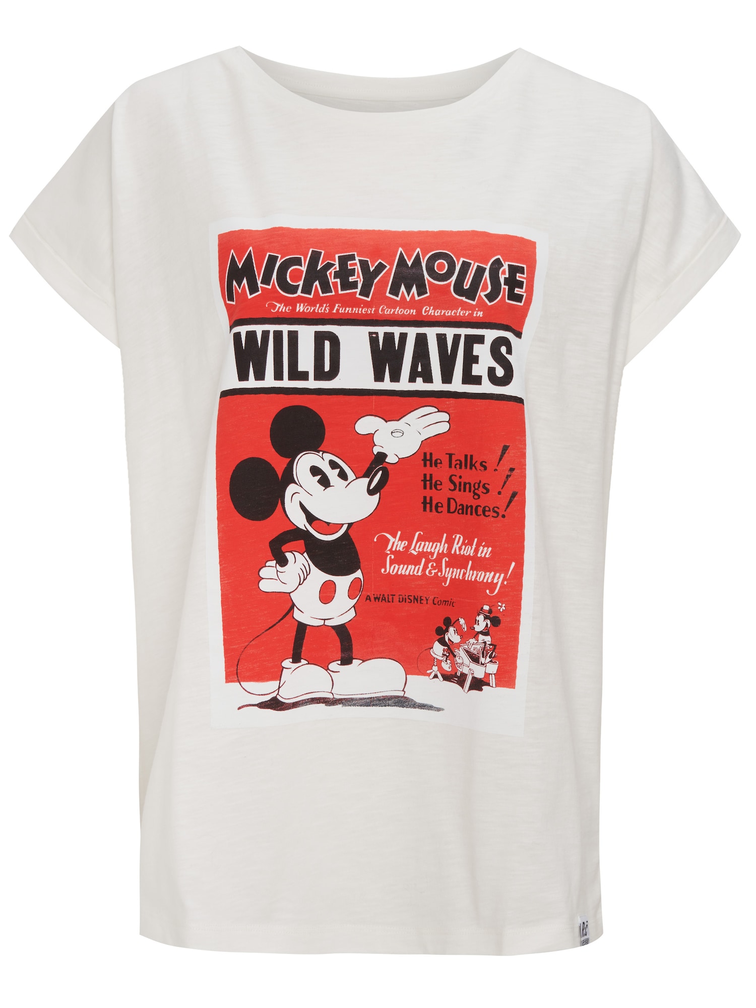 Tričko Mickey Mouse Wild Waves nebielená červená čierna Recovered