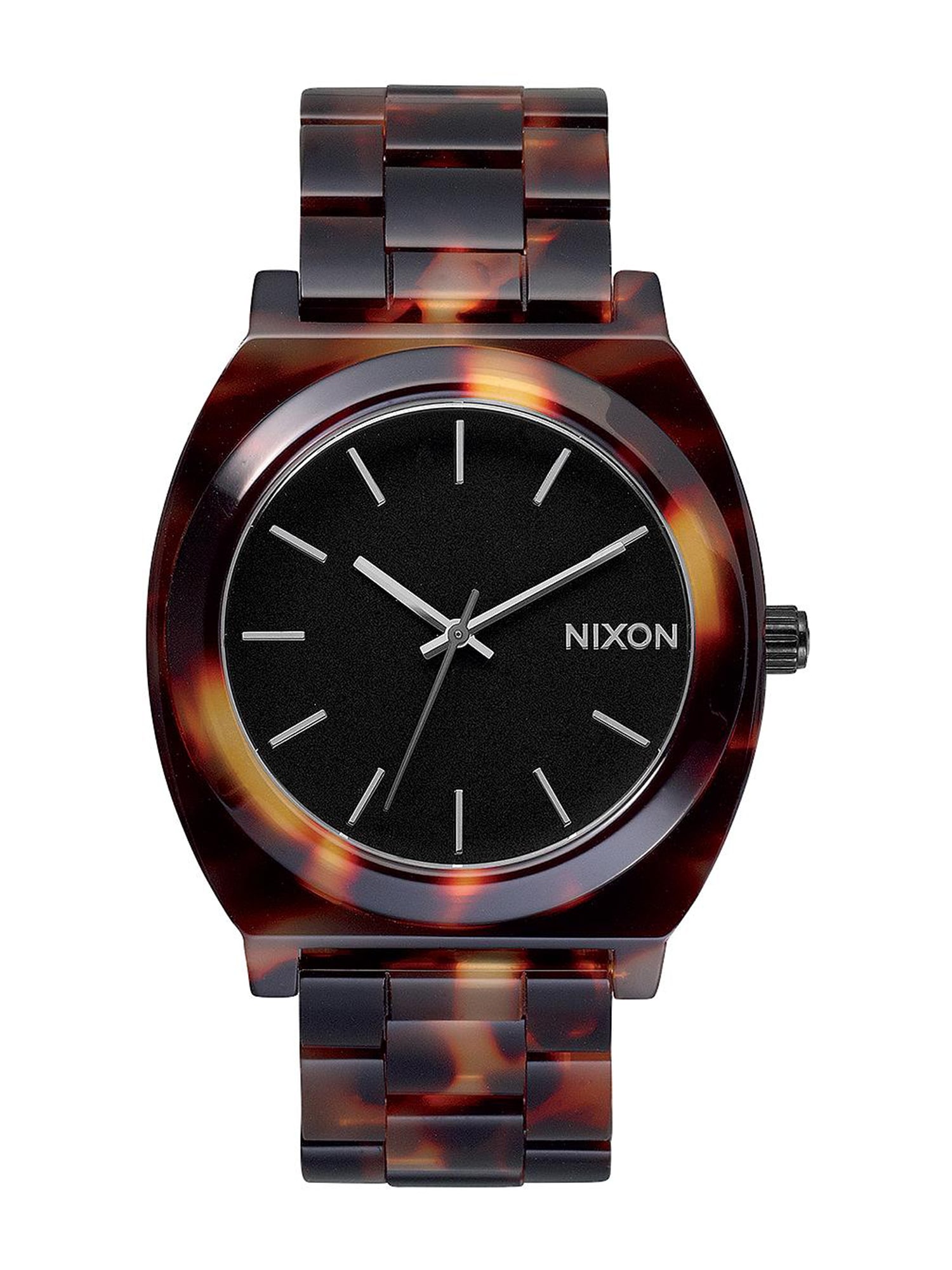Analógové hodinky hnedá čierna Nixon