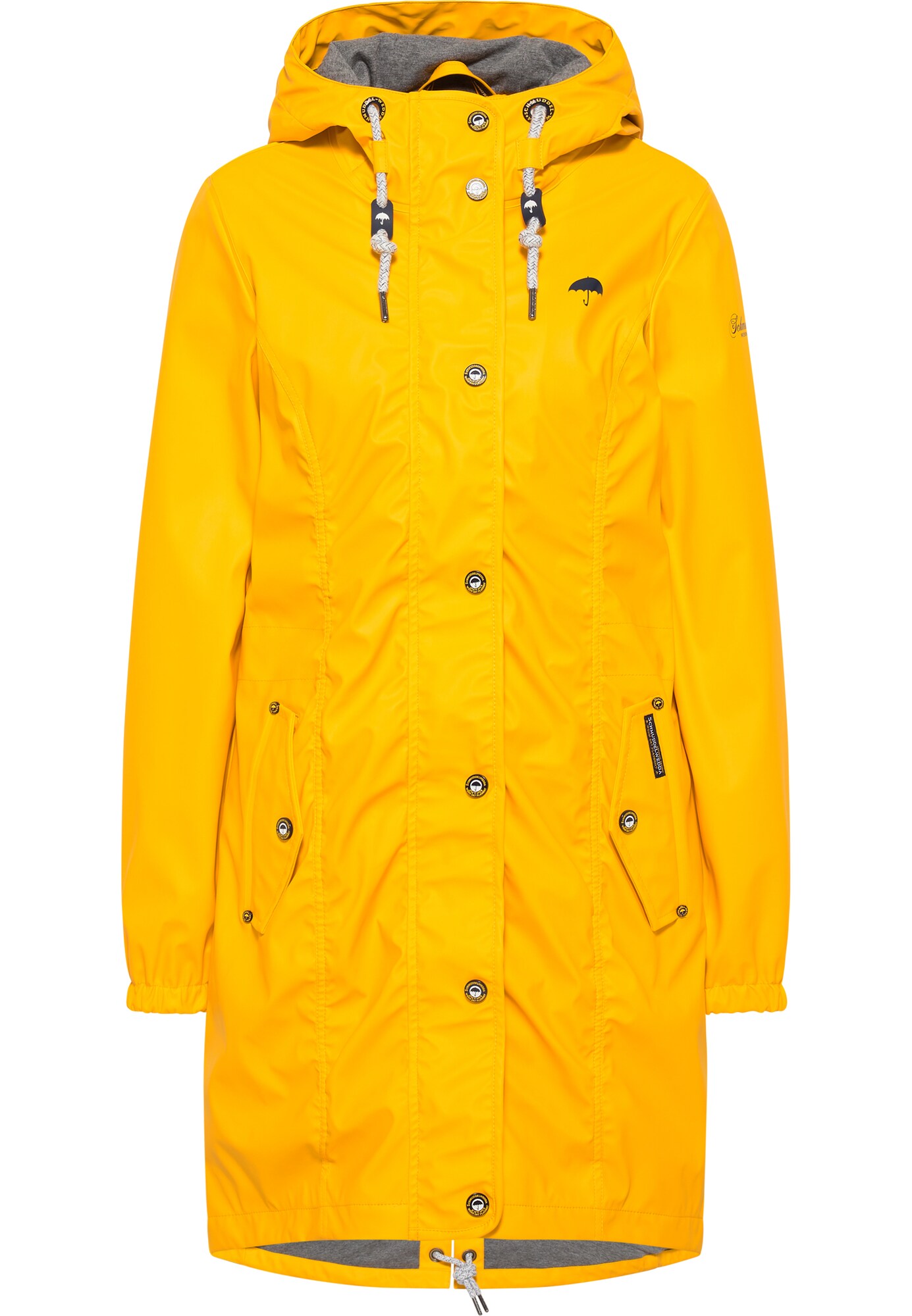 Prechodný kabát žltá Schmuddelwedda