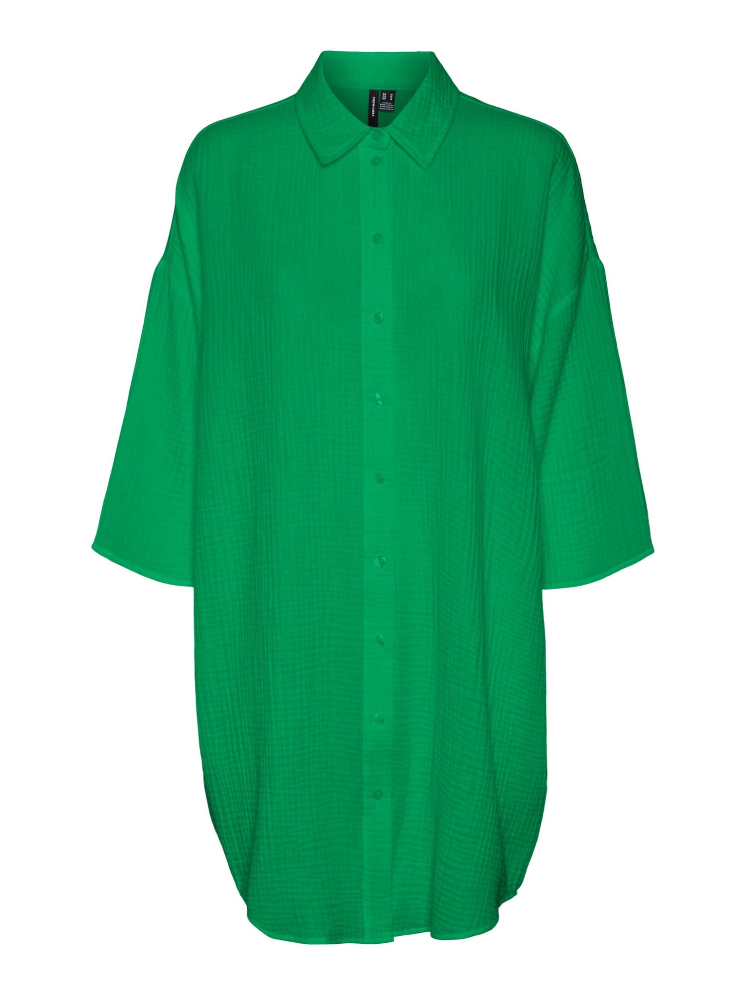 Košeľové šaty Natali zelená VERO MODA