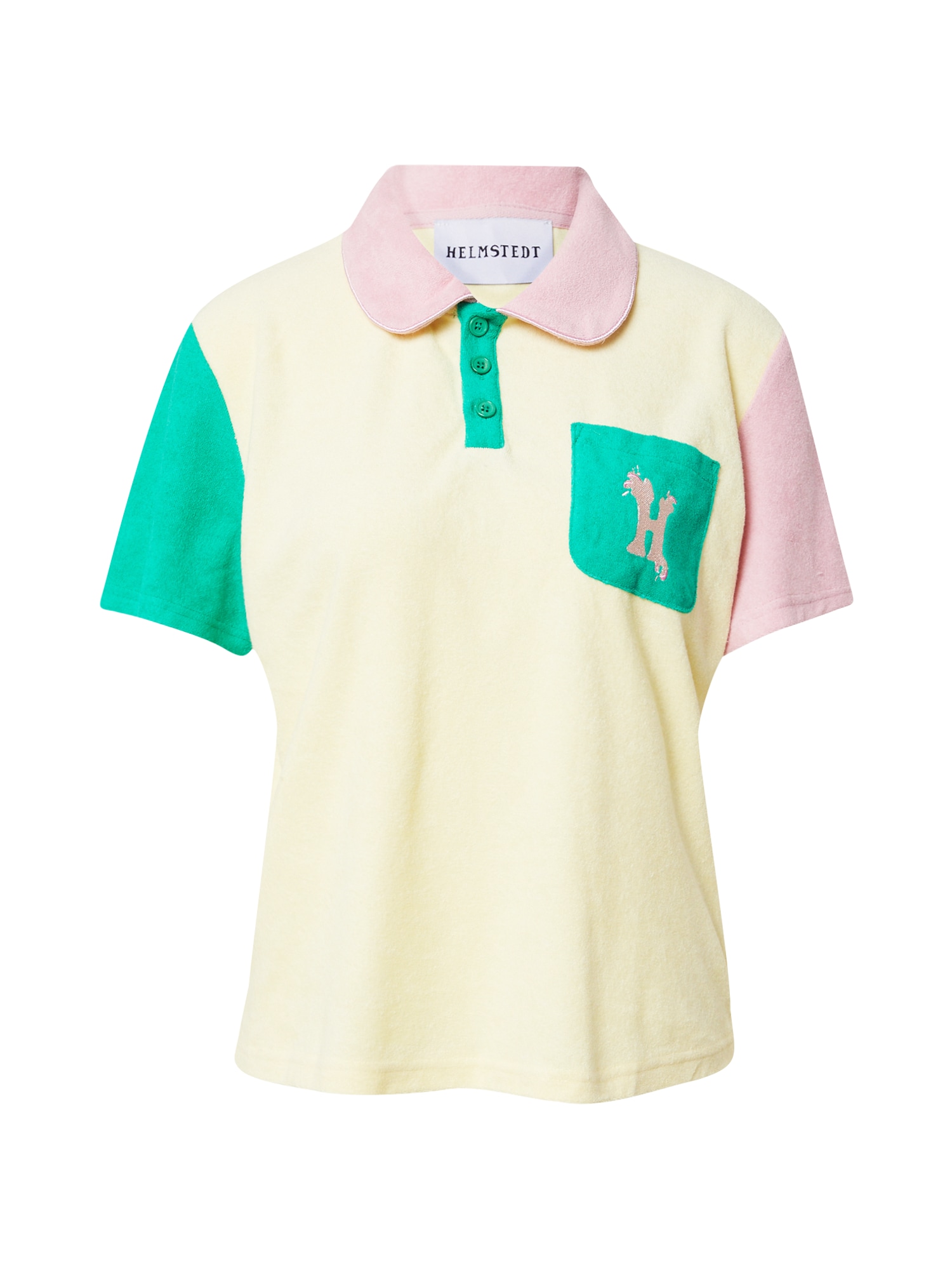 Tričko Ricco pastelovo žltá zelená ružová Helmstedt