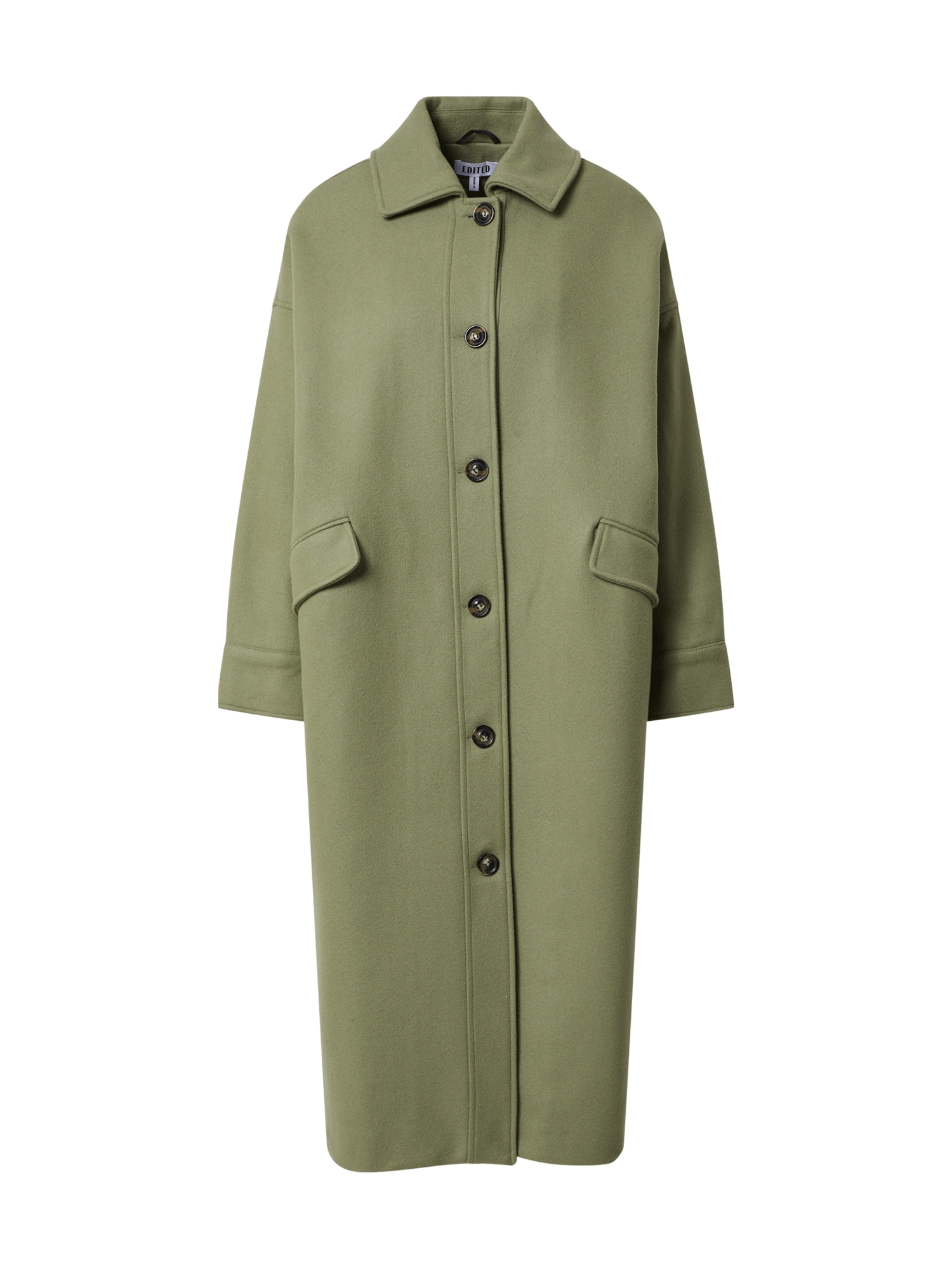 Prechodný kabát Marianna pastelovo zelená EDITED