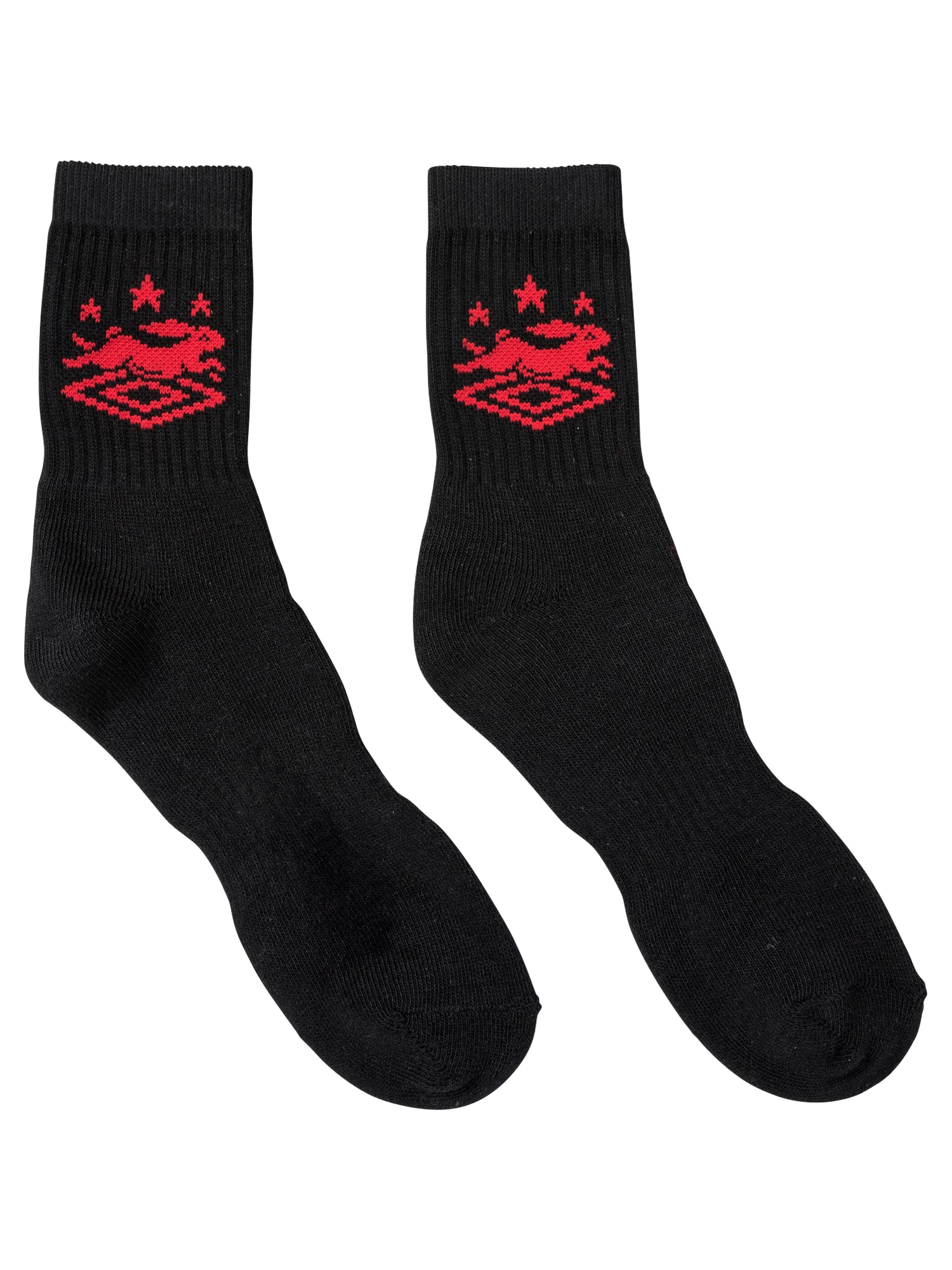 Ponožky červená čierna Pacemaker