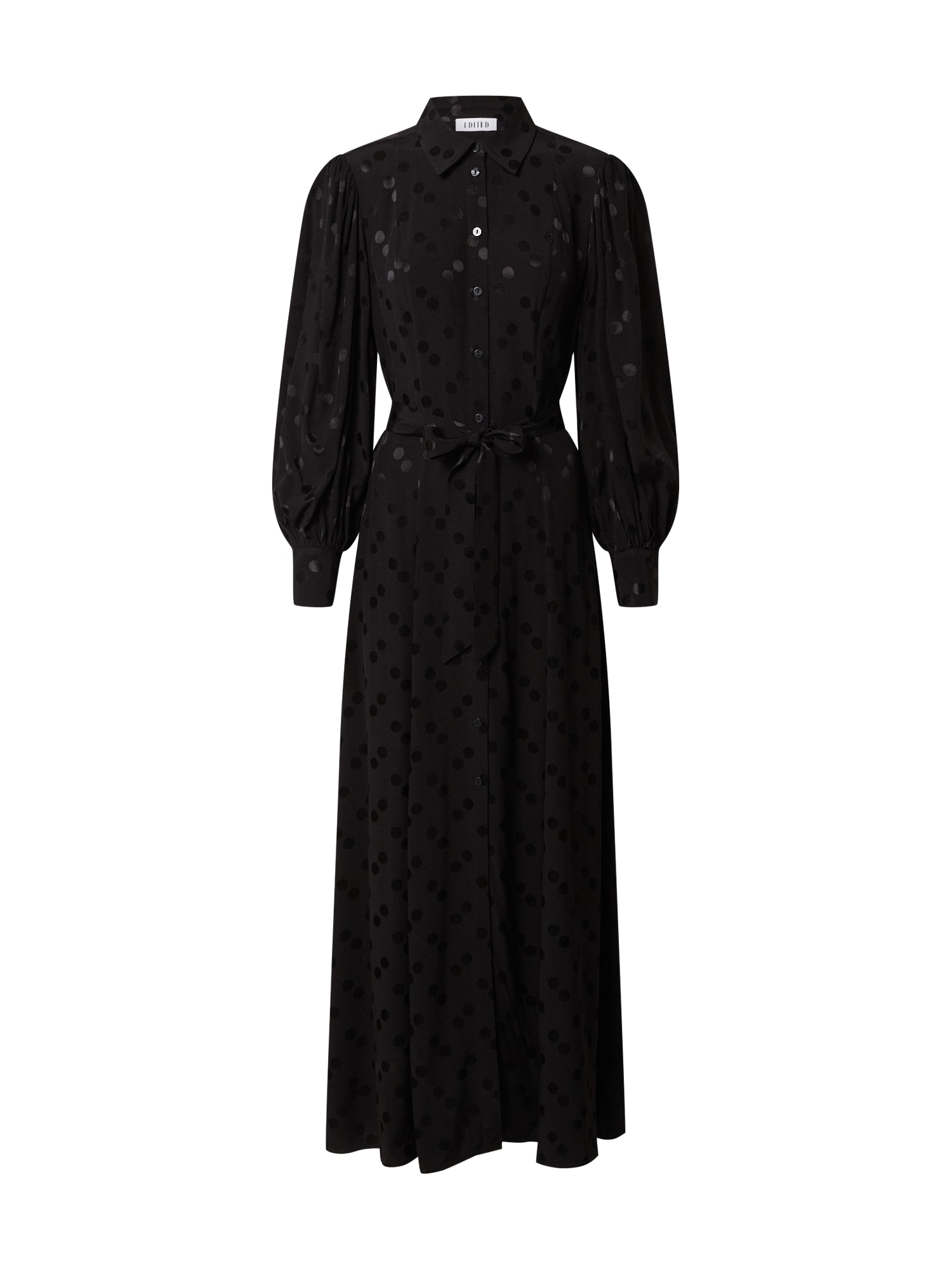 Košeľové šaty Jolanda čierna EDITED