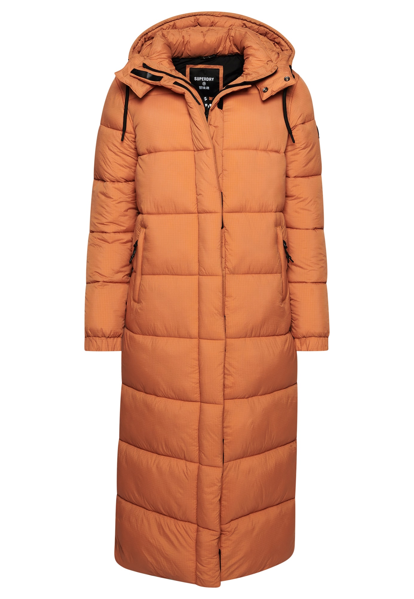 Zimný kabát svetlooranžová Superdry