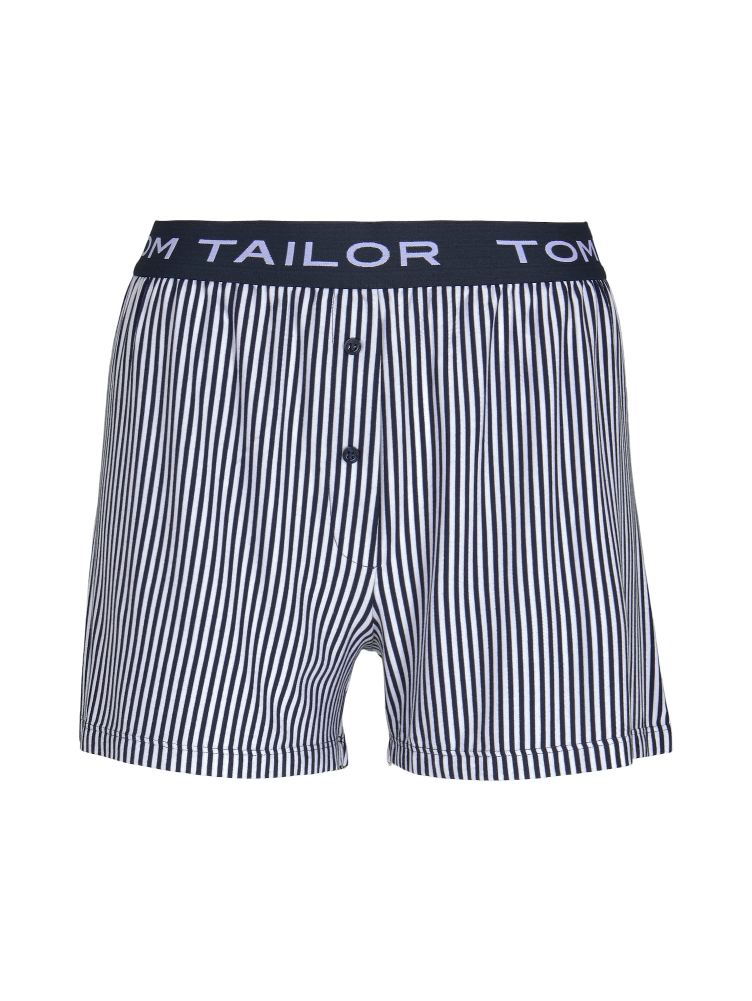Pyžamové nohavice námornícka modrá biela TOM TAILOR