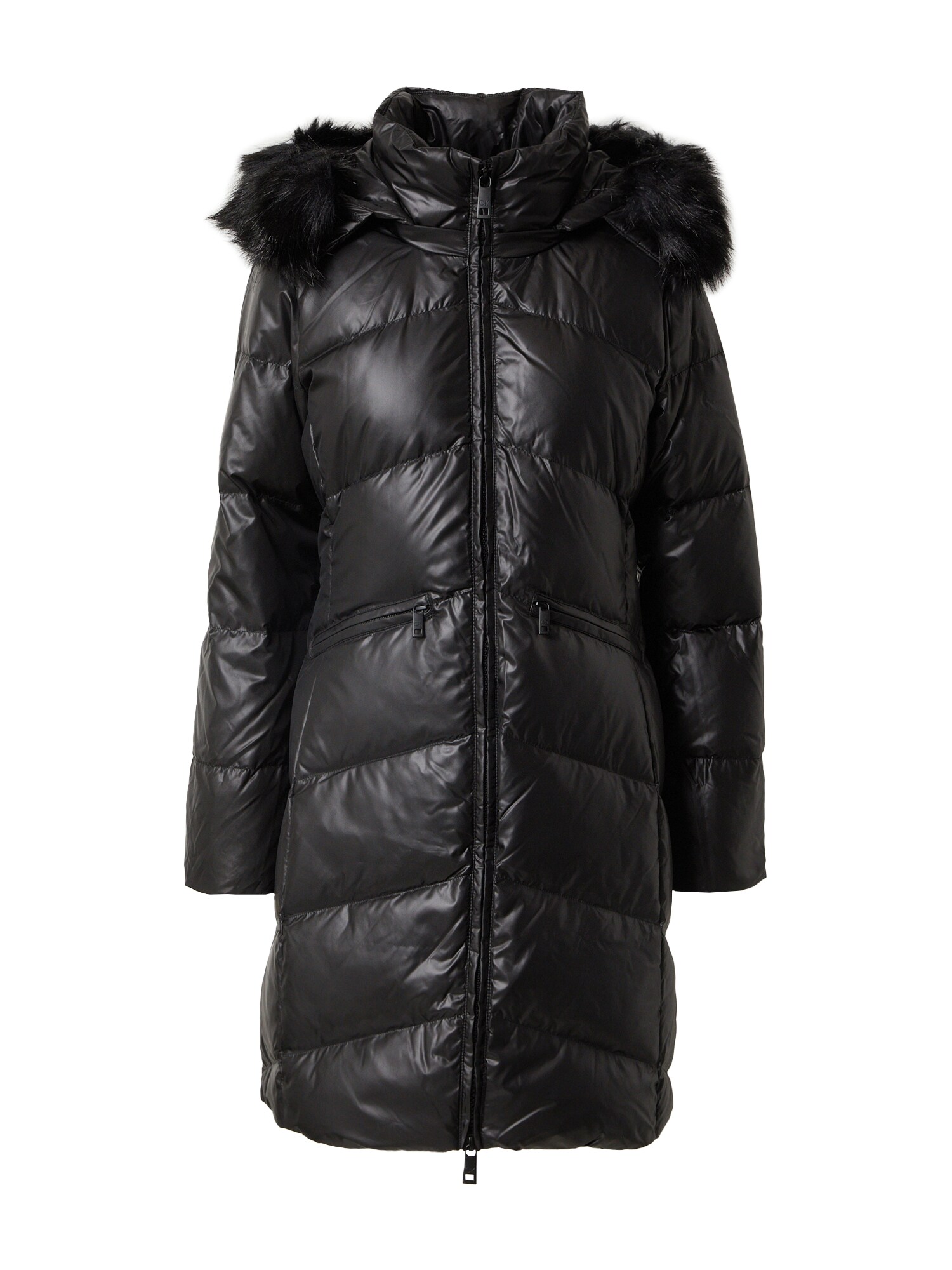 Zimný kabát čierna Calvin Klein