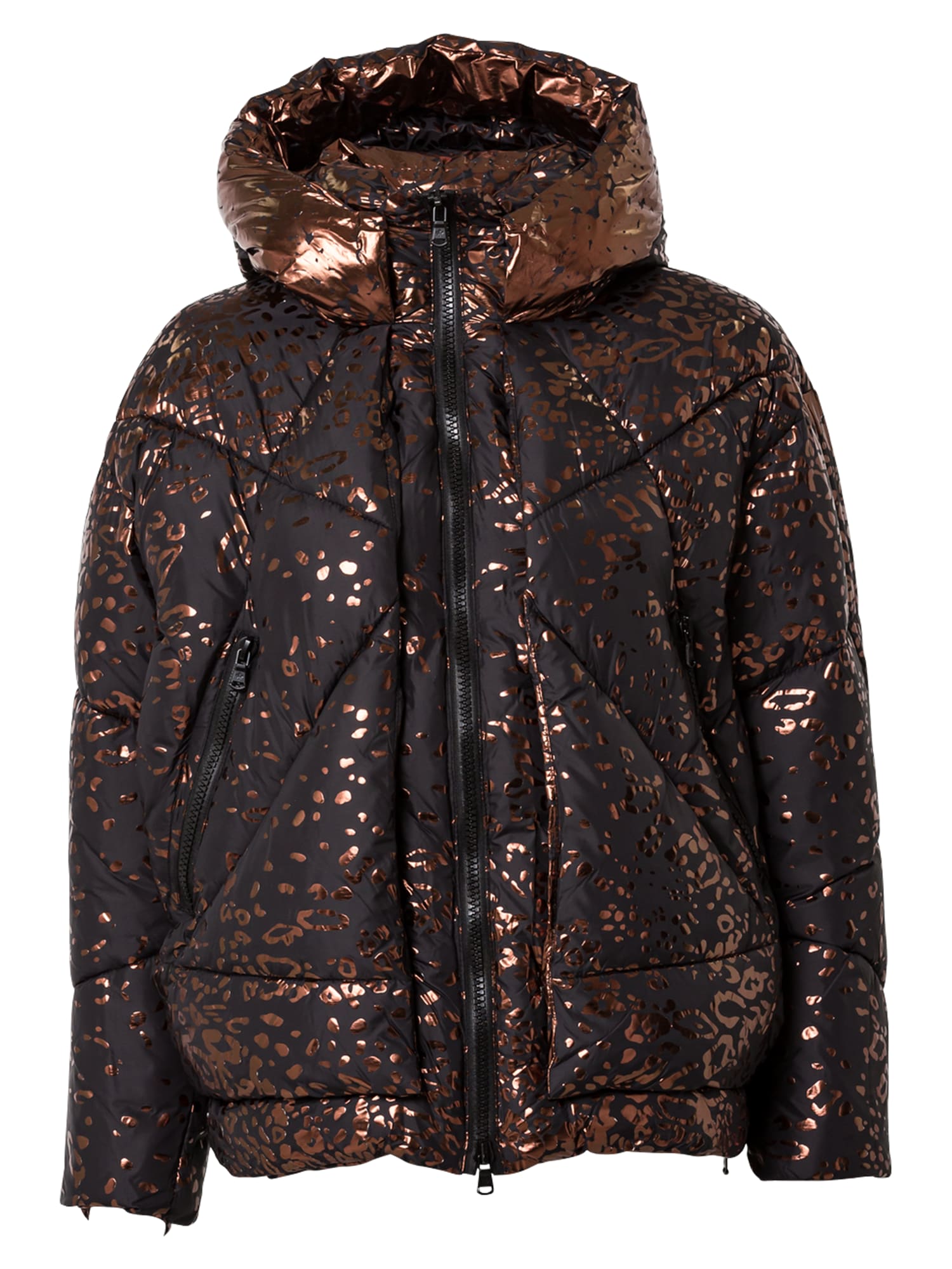 Zimná bunda Eugenie zlatá čierna Canadian Classics