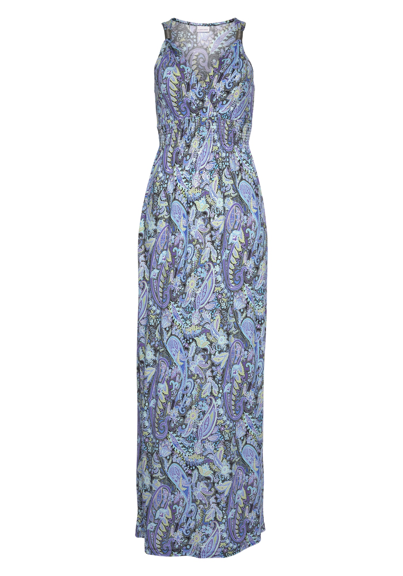 Šaty kráľovská modrá antracitová svetlozelená fialová LASCANA