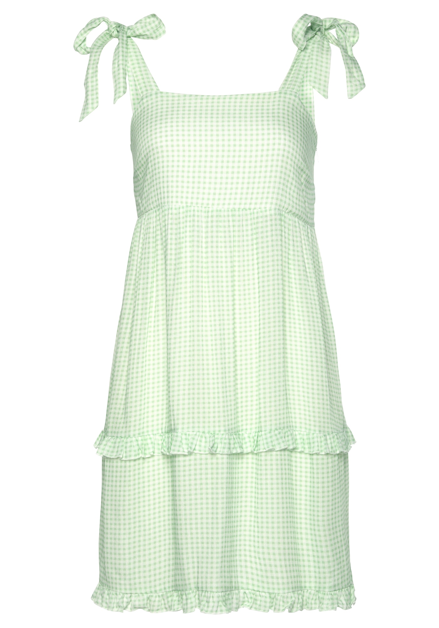 Letné šaty zelená pastelovo zelená LASCANA
