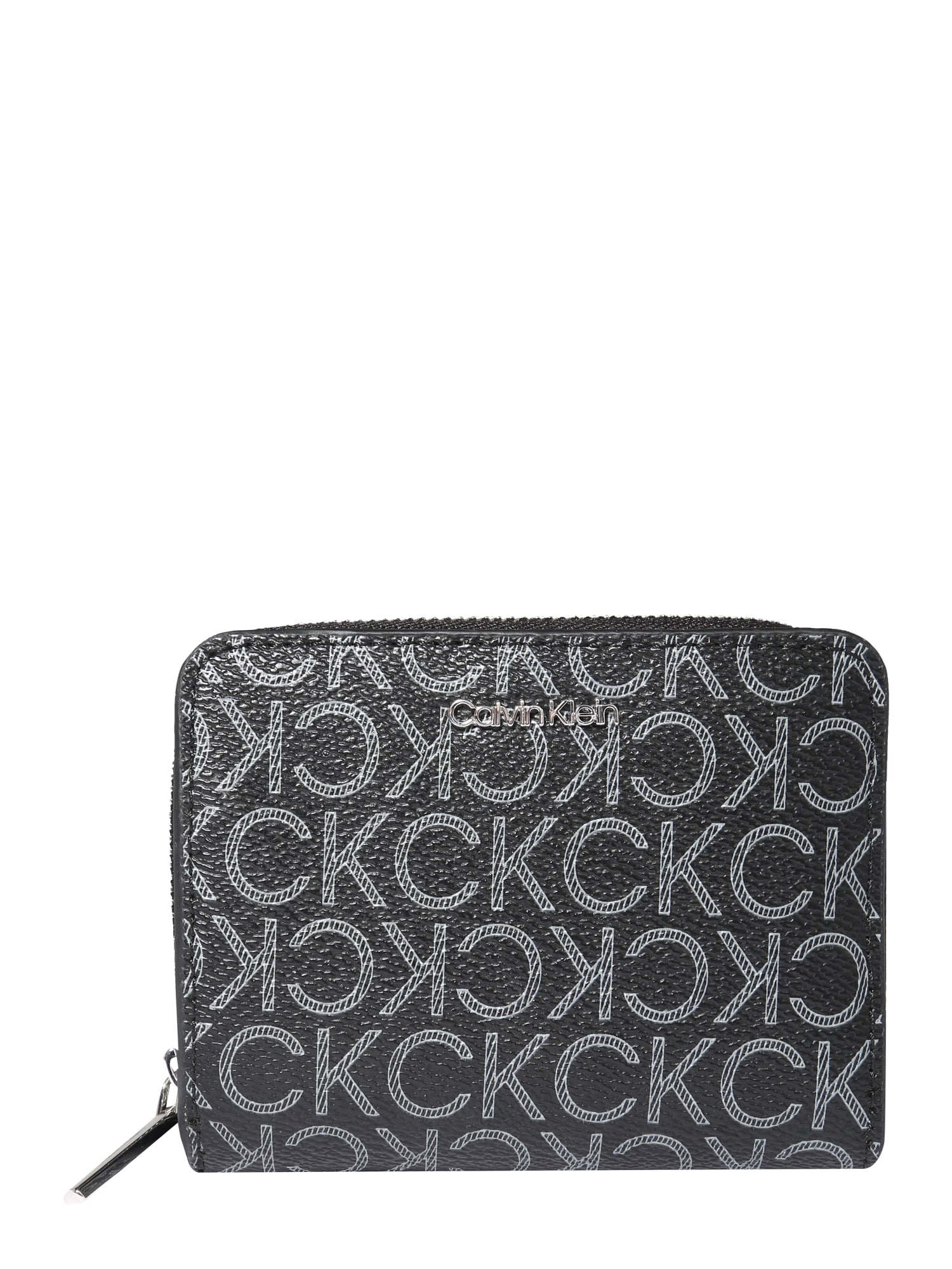 Peňaženka čierna biela Calvin Klein