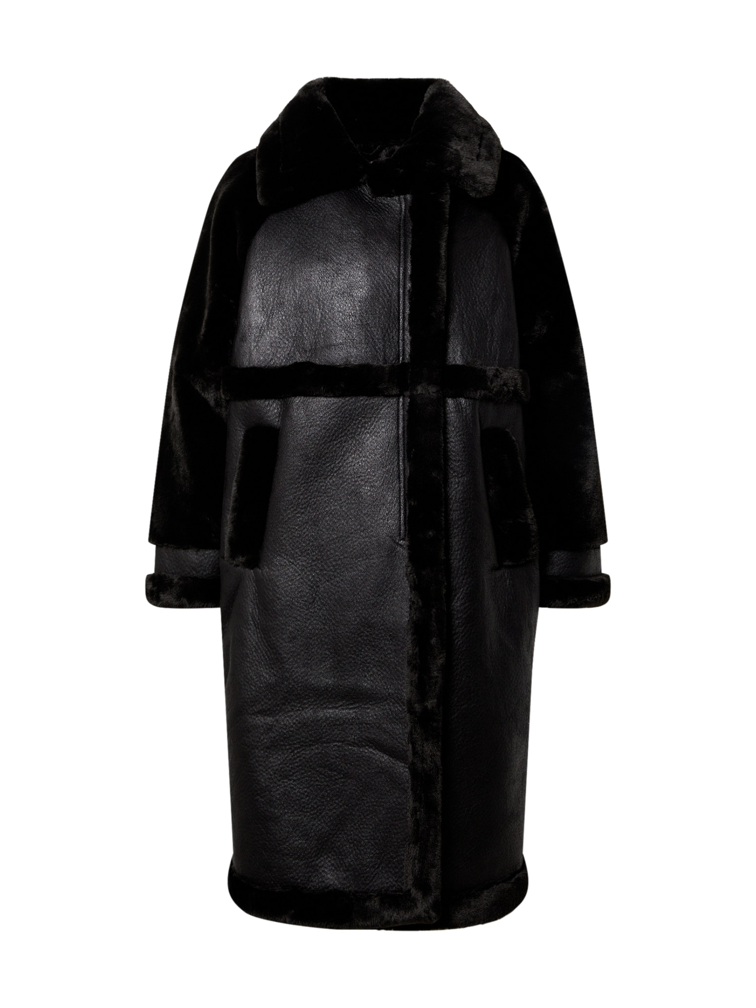 Prechodný kabát Antje čierna EDITED