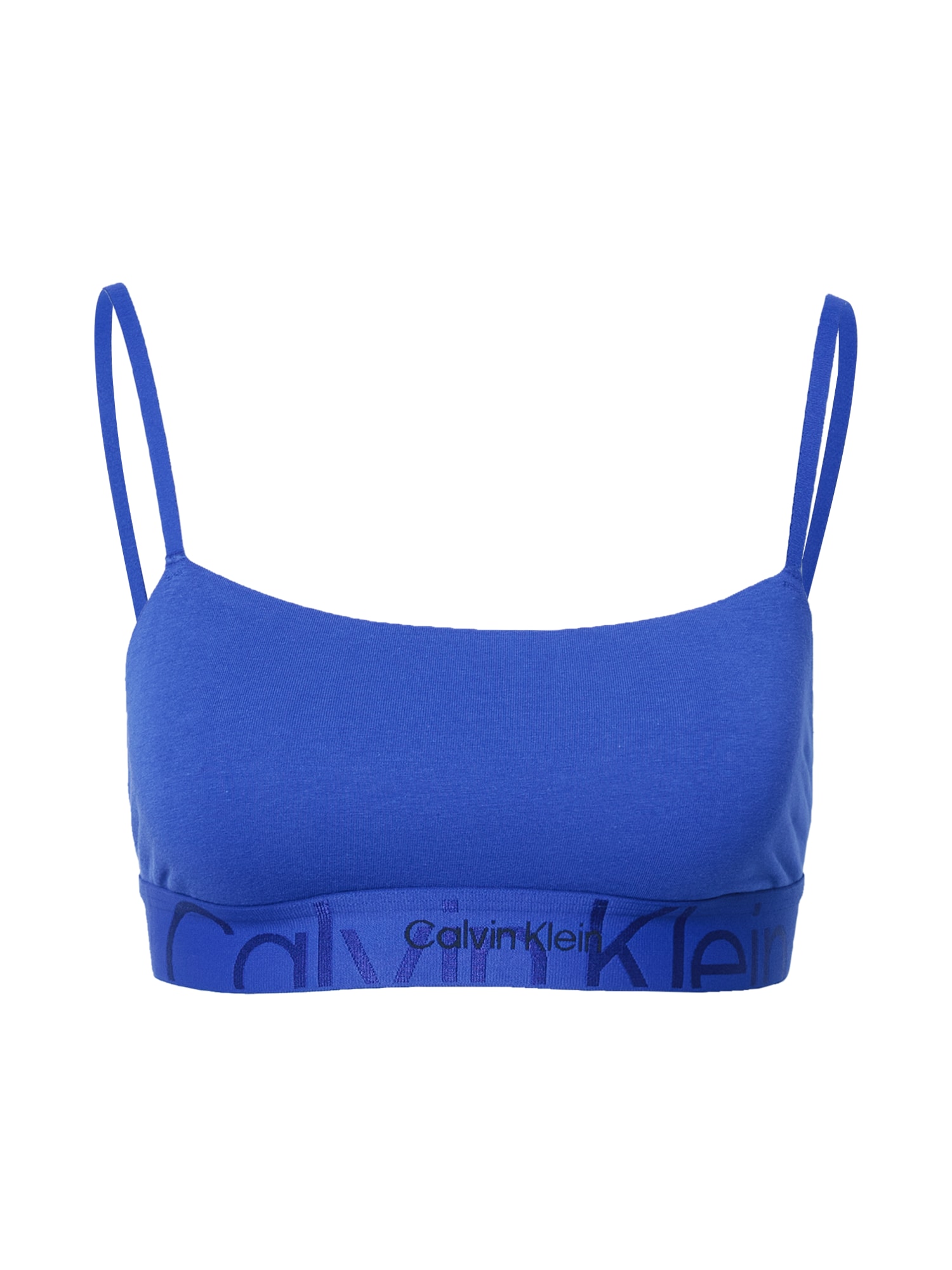 Podprsenka modrá námornícka modrá Calvin Klein Underwear