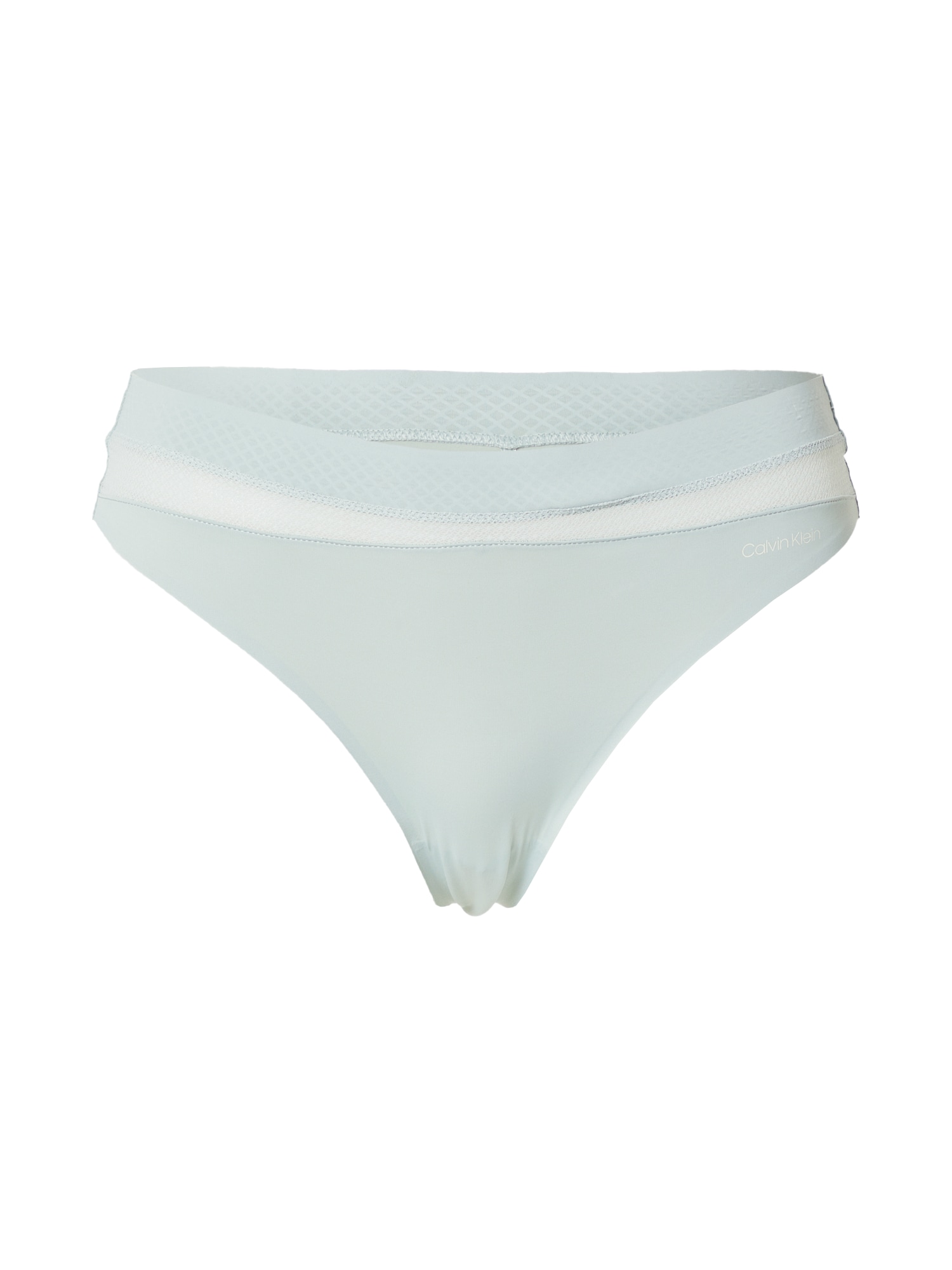 Tangá nefritová biela šedobiela Calvin Klein Underwear