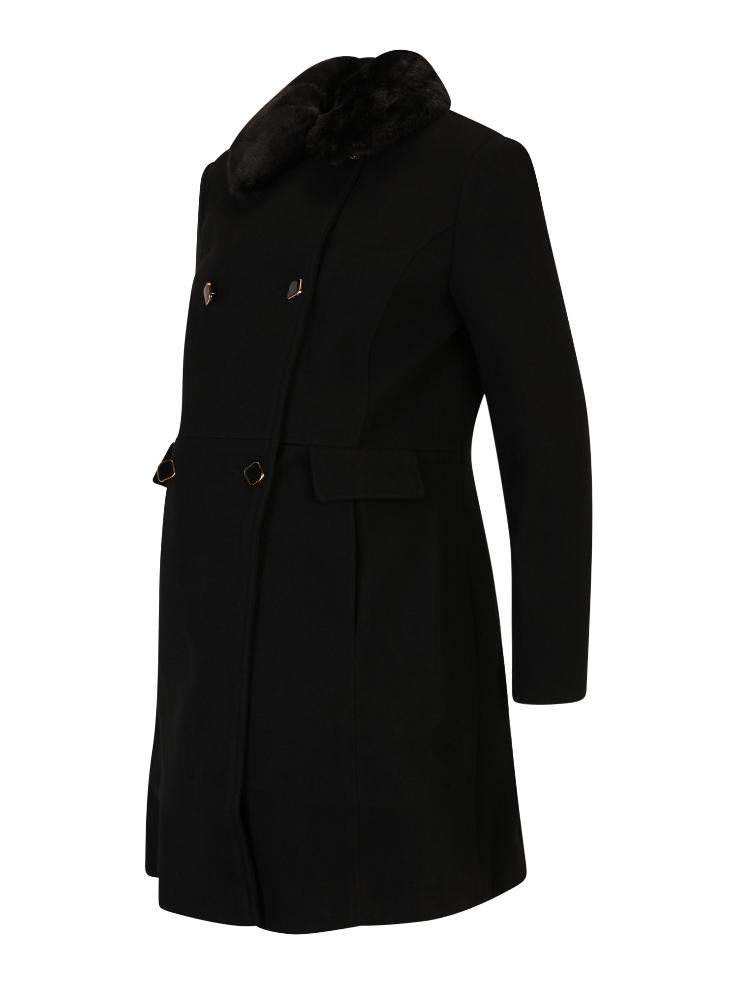 Prechodný kabát Dolly čierna Dorothy Perkins Maternity
