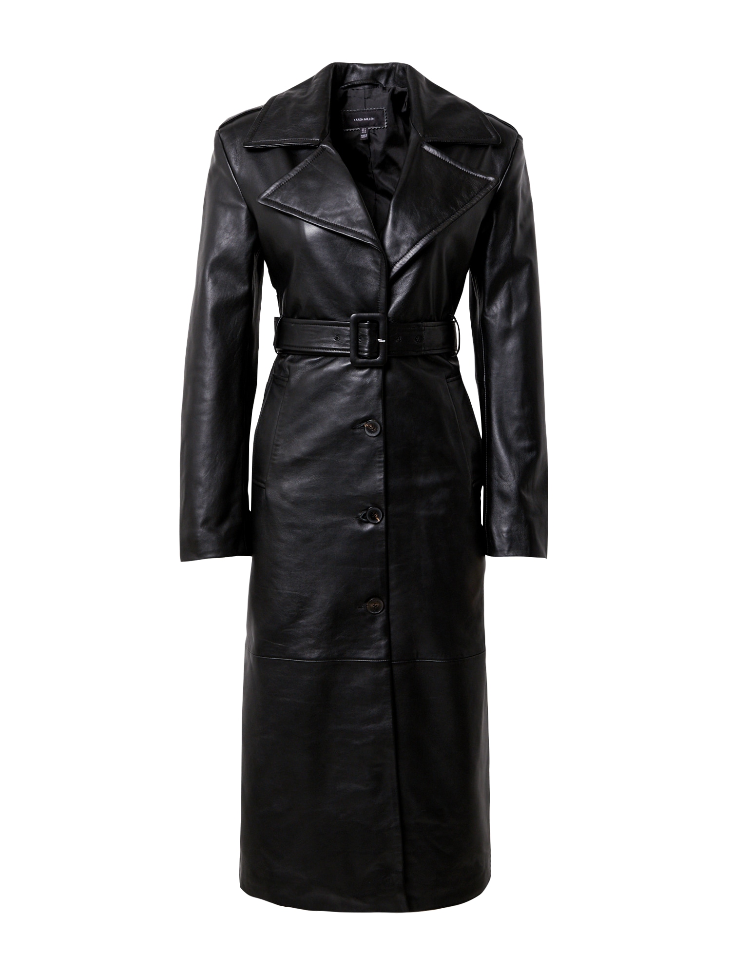 Prechodný kabát čierna Karen Millen