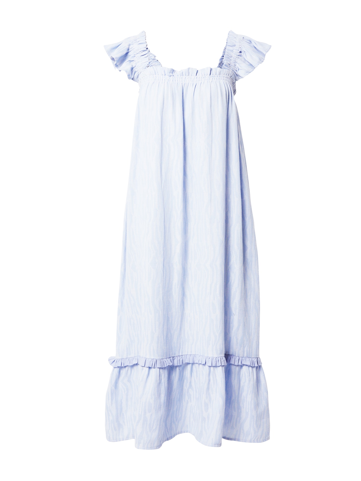 Letné šaty Brielle pastelovo modrá svetlomodrá Summery Copenhagen