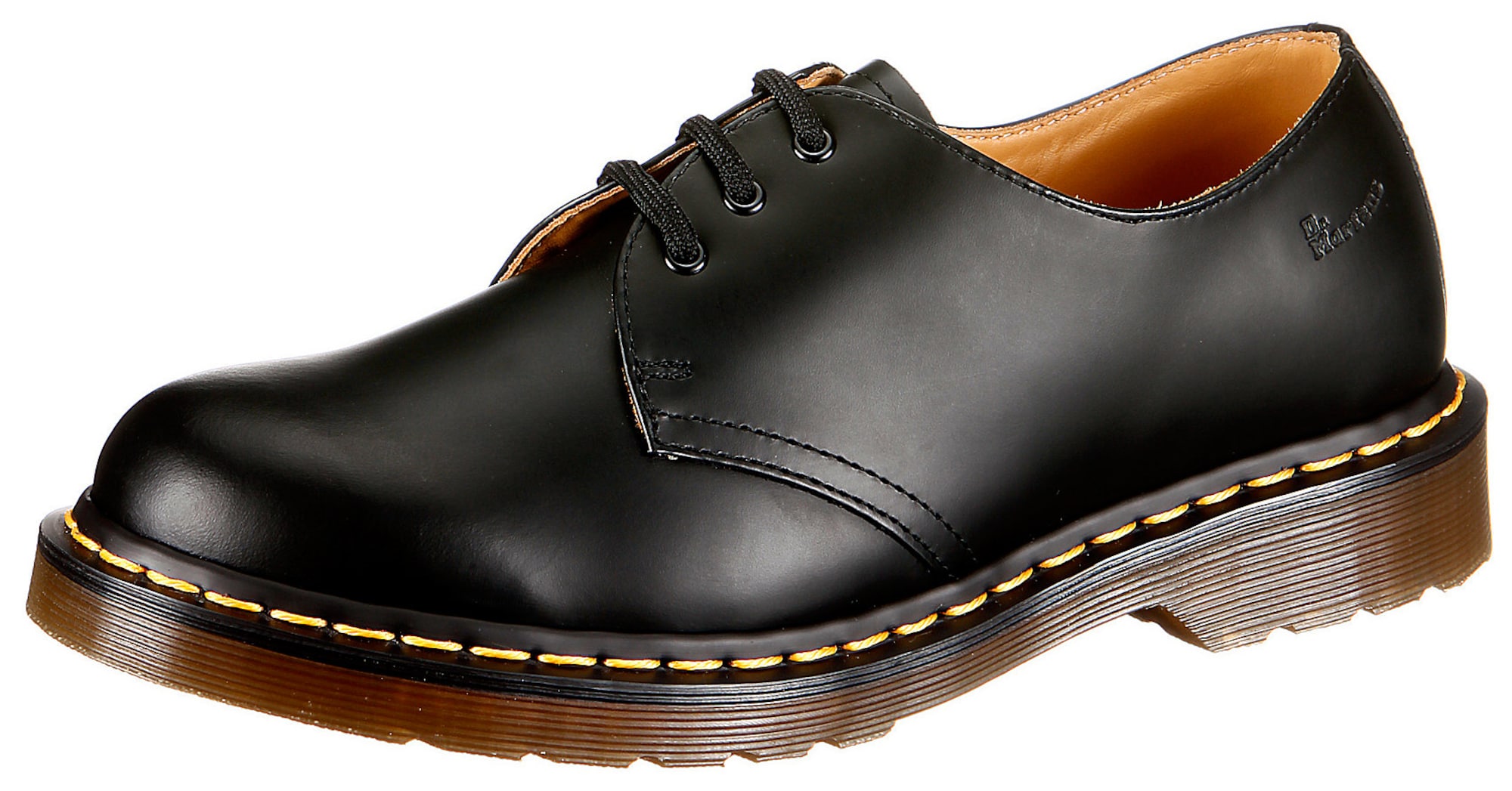 Šnurovacie topánky 1461 Smooth čierna Dr. Martens