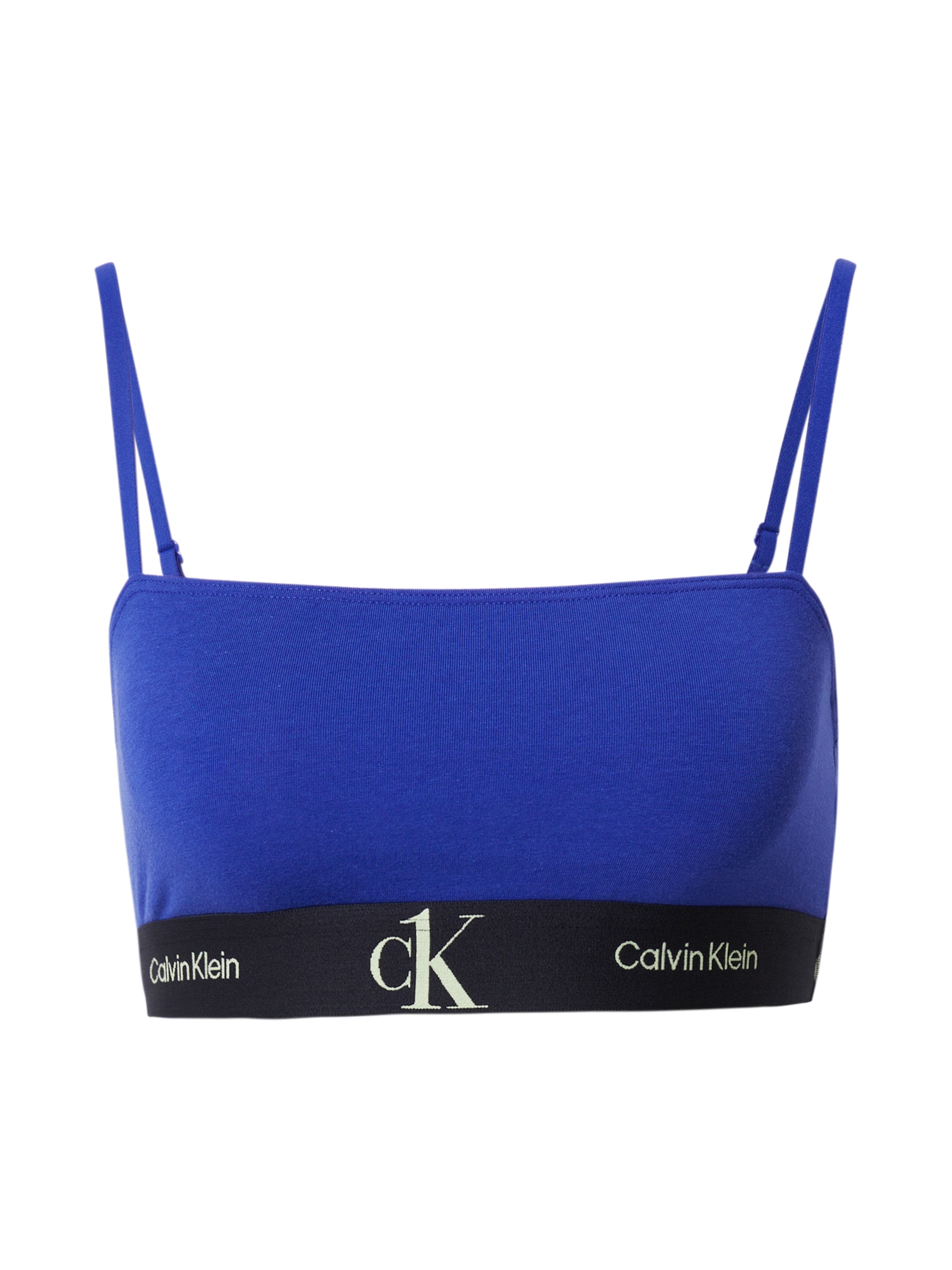 Podprsenka kráľovská modrá pastelovo zelená čierna Calvin Klein Underwear
