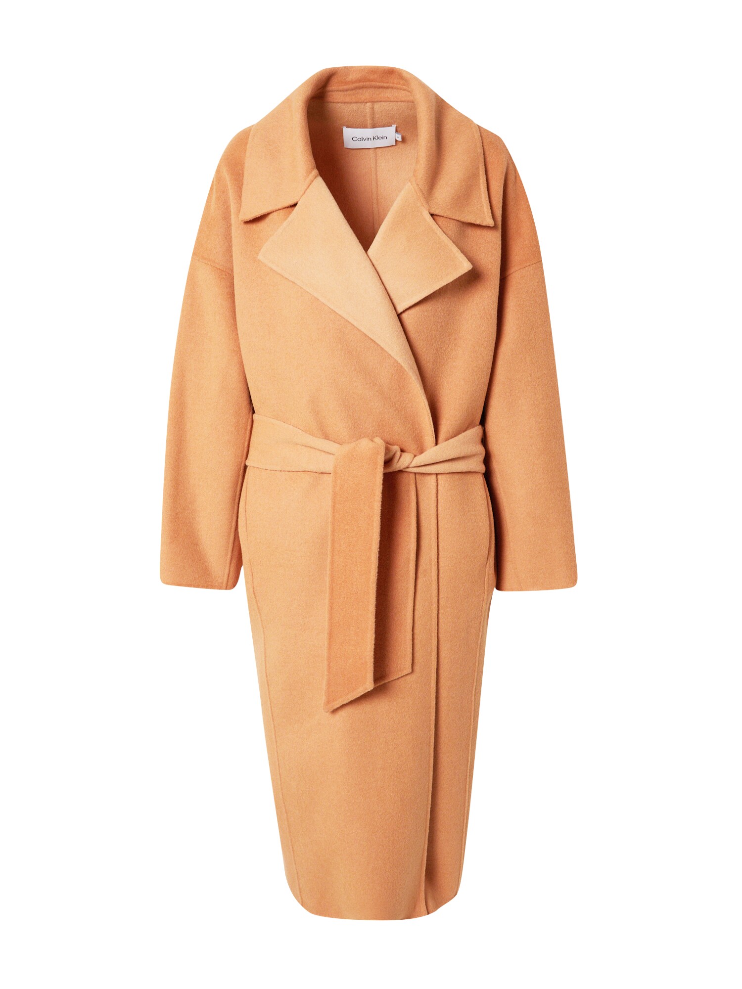 Prechodný kabát marhuľová Calvin Klein