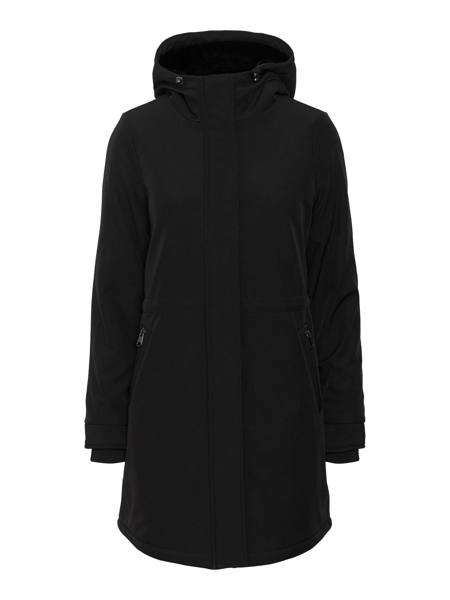 Zimný kabát čierna VERO MODA