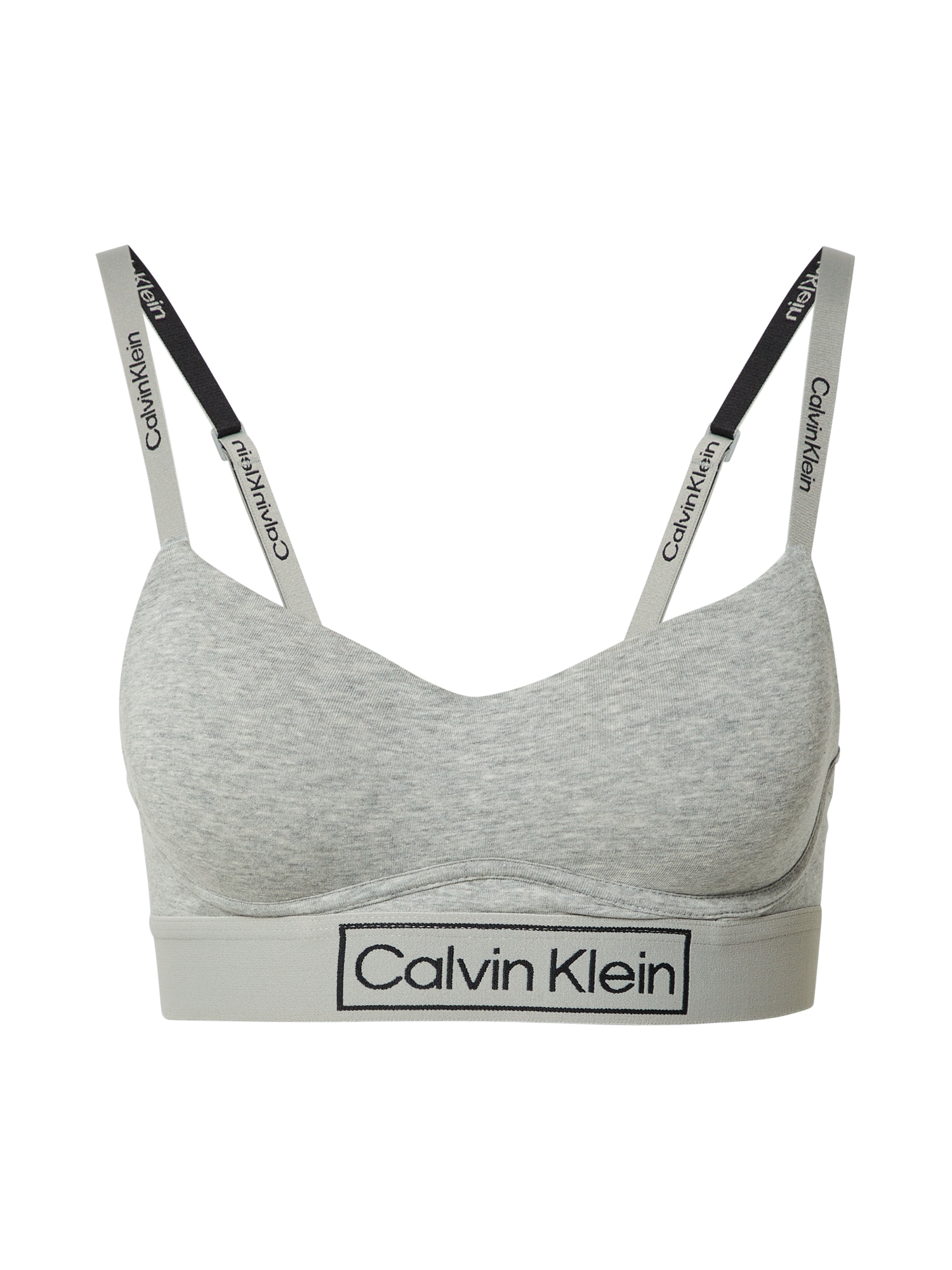 Podprsenka sivá čierna Calvin Klein Underwear