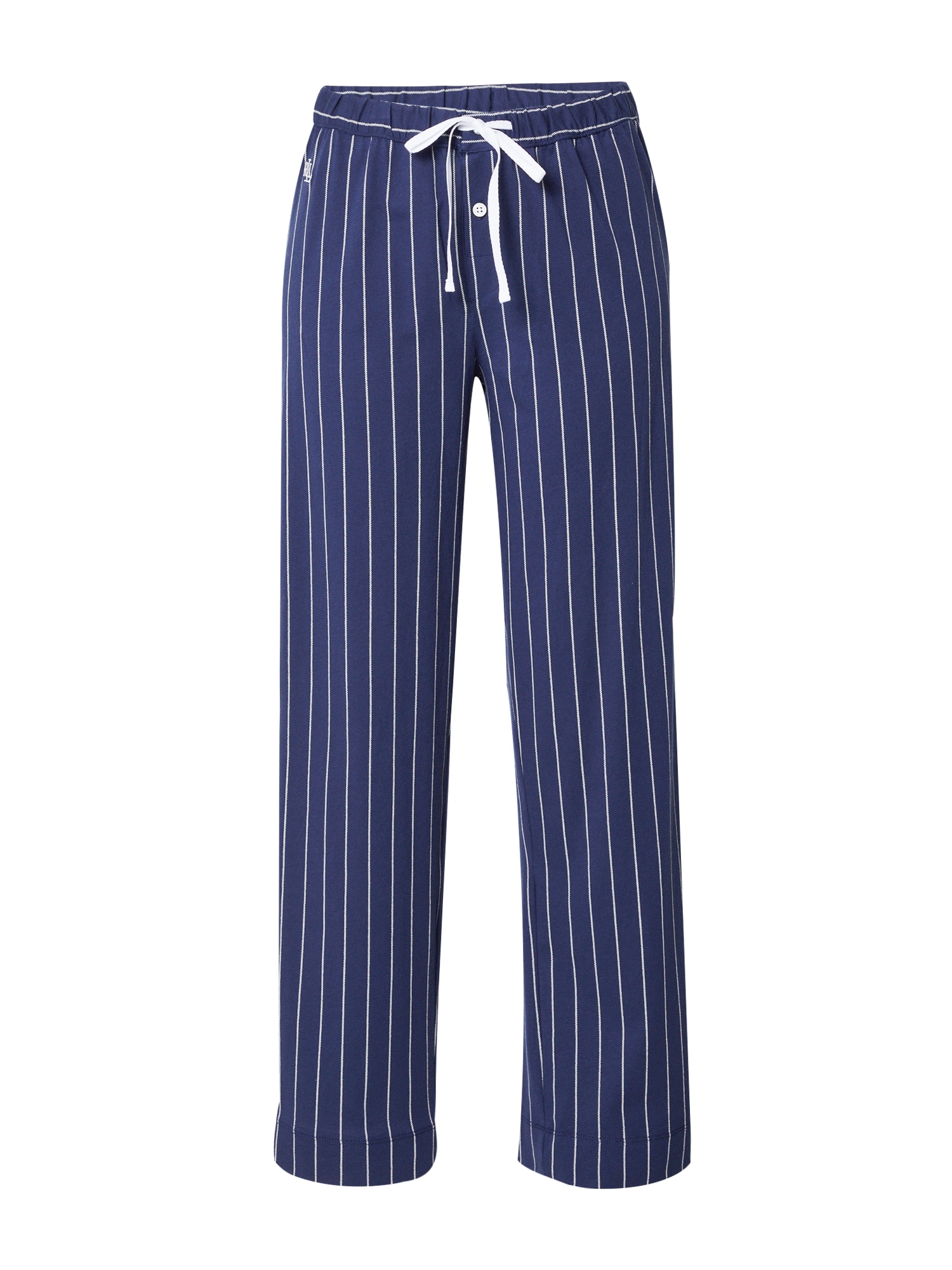 Pyžamové nohavice námornícka modrá biela Lauren Ralph Lauren
