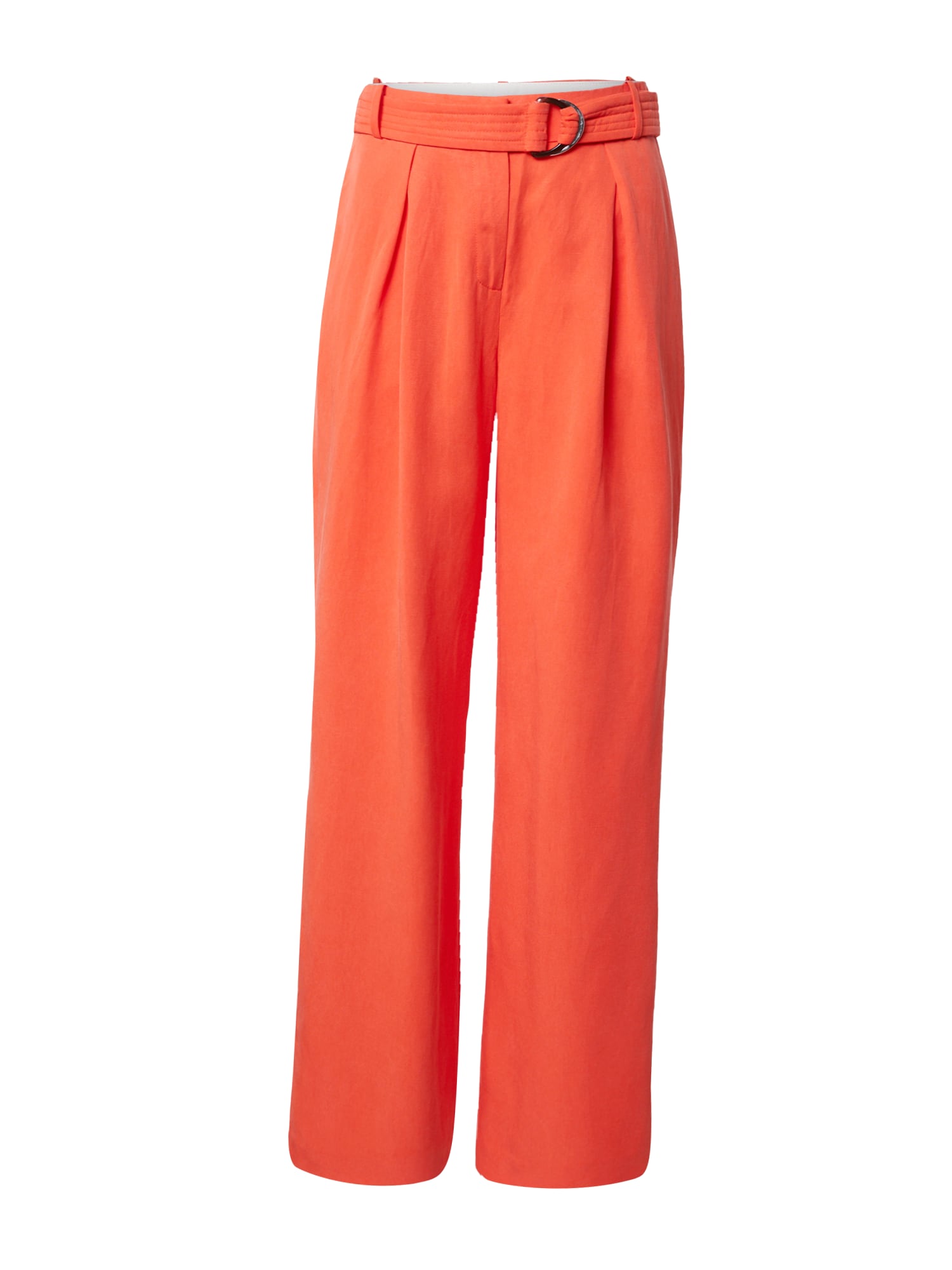 Plisované nohavice oranžová ESPRIT