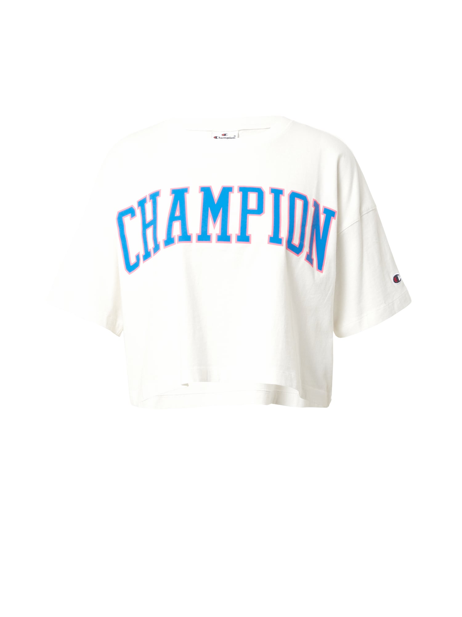 Tričko modrá tmavomodrá svetloružová biela Champion Authentic Athletic Apparel