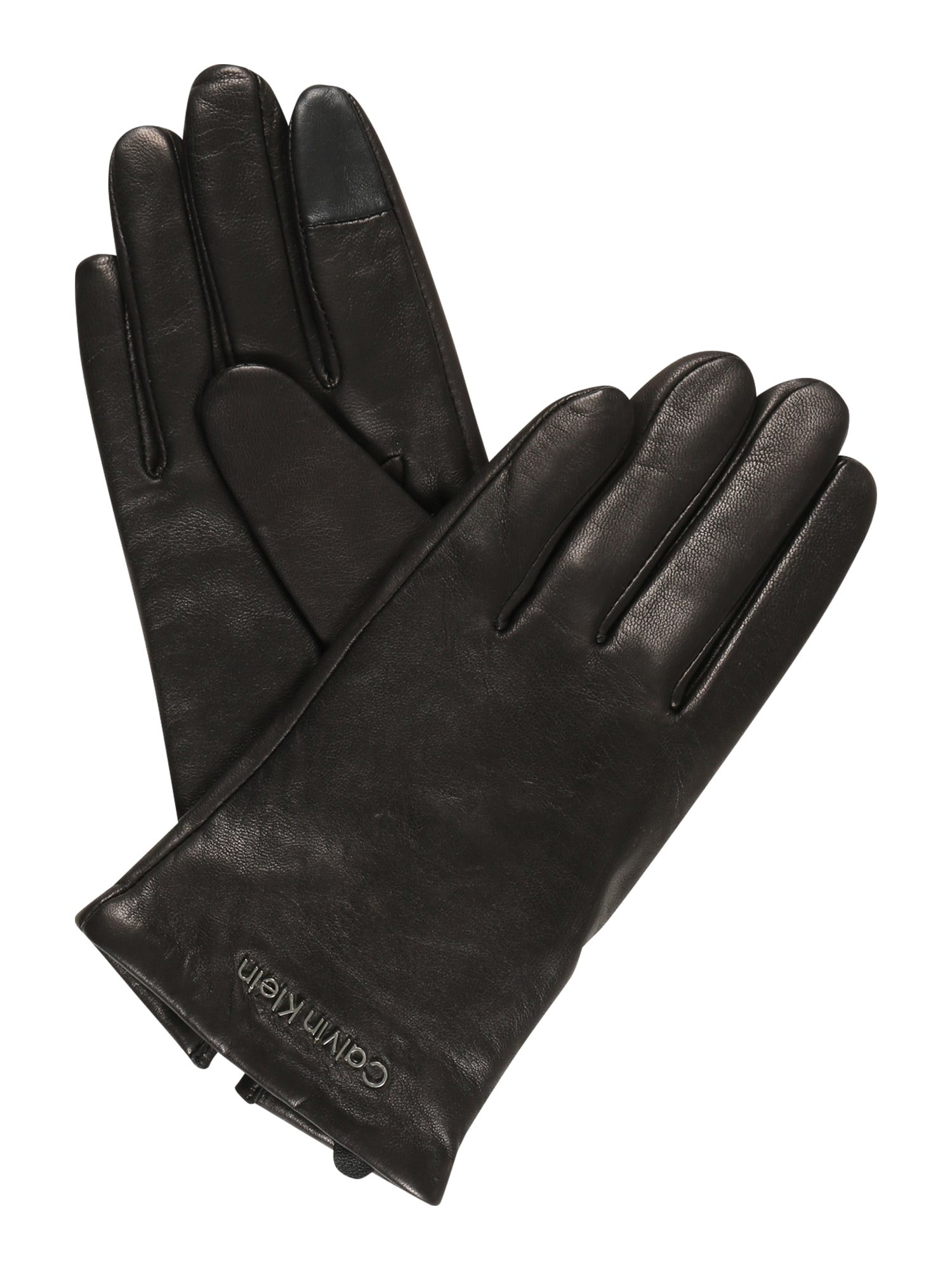 Prstové rukavice čierna Calvin Klein